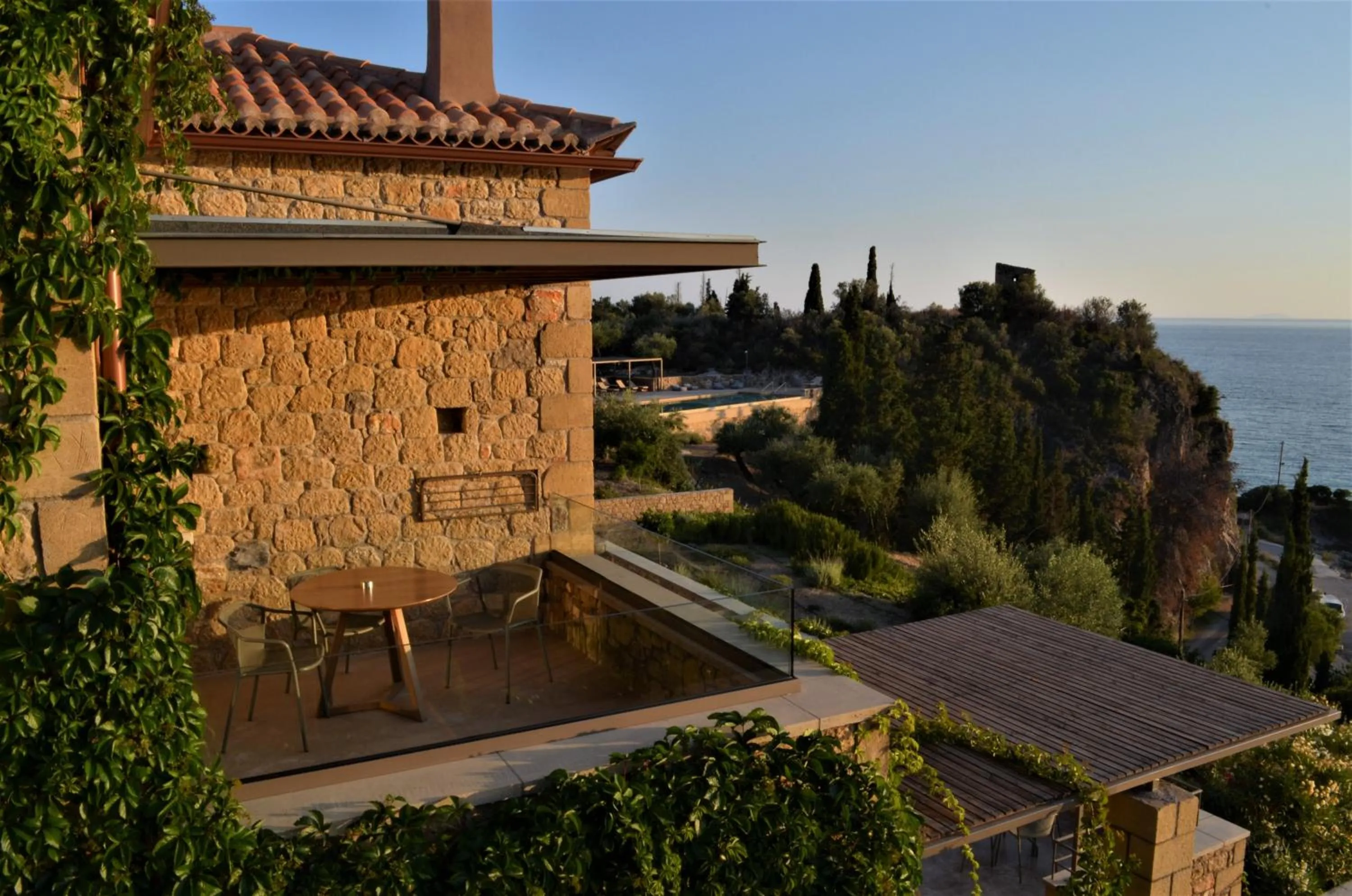 Property building in Diapori Suites Hotel