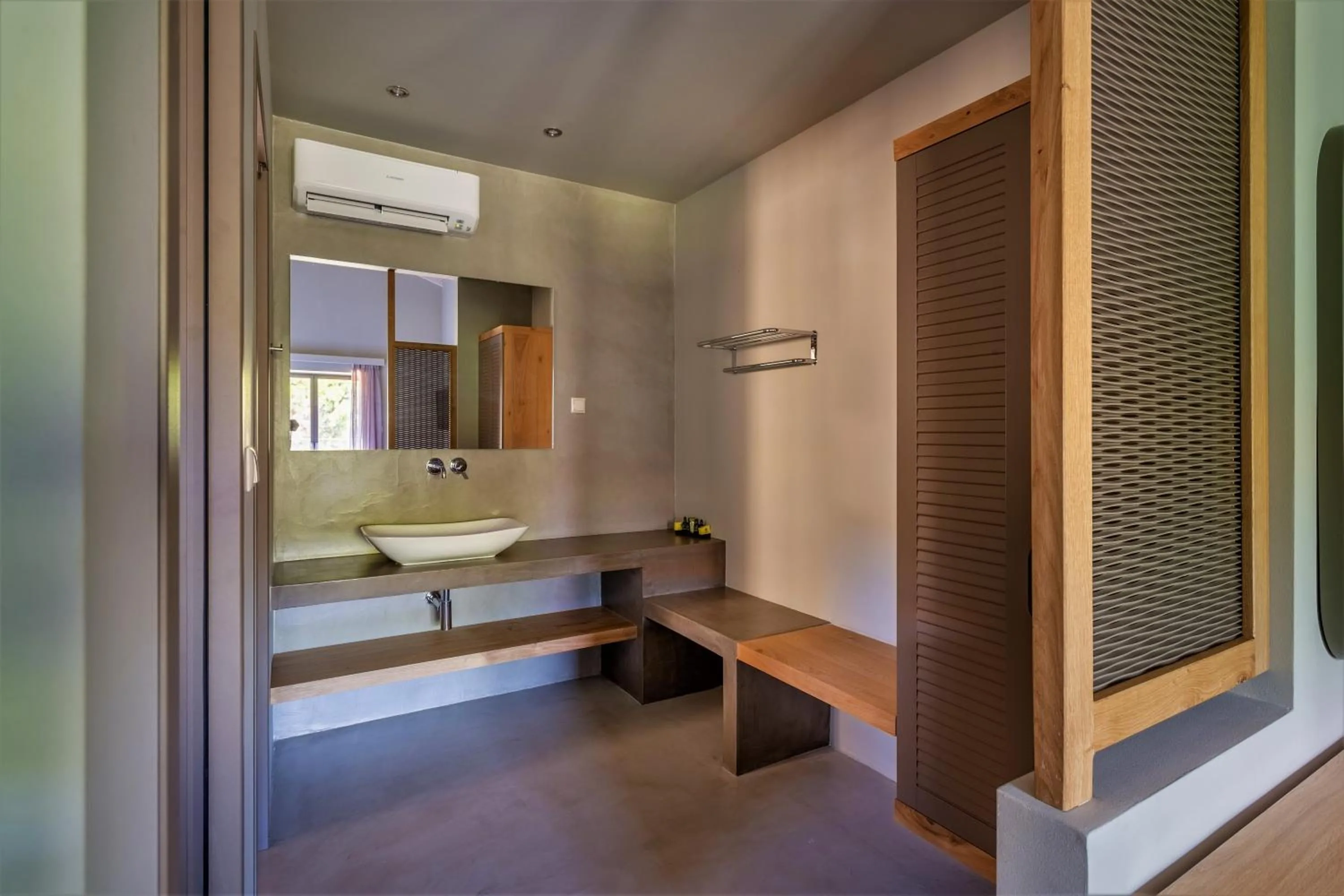 Bathroom in Diapori Suites Hotel