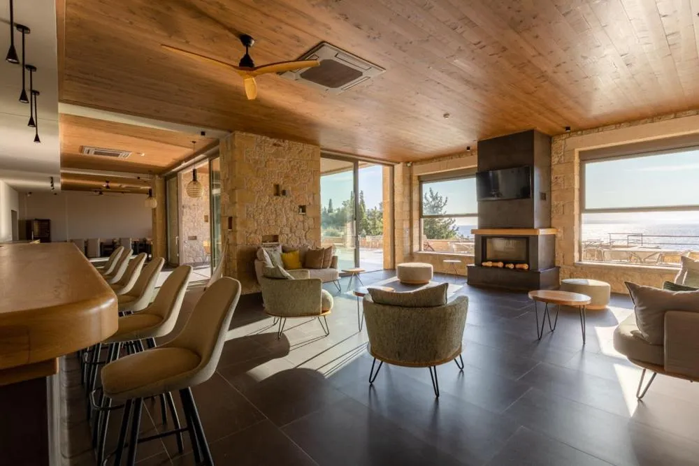 Living room in Diapori Suites Hotel