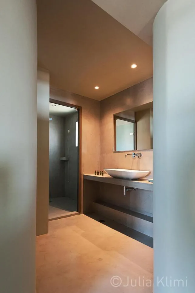 Bathroom in Diapori Suites Hotel