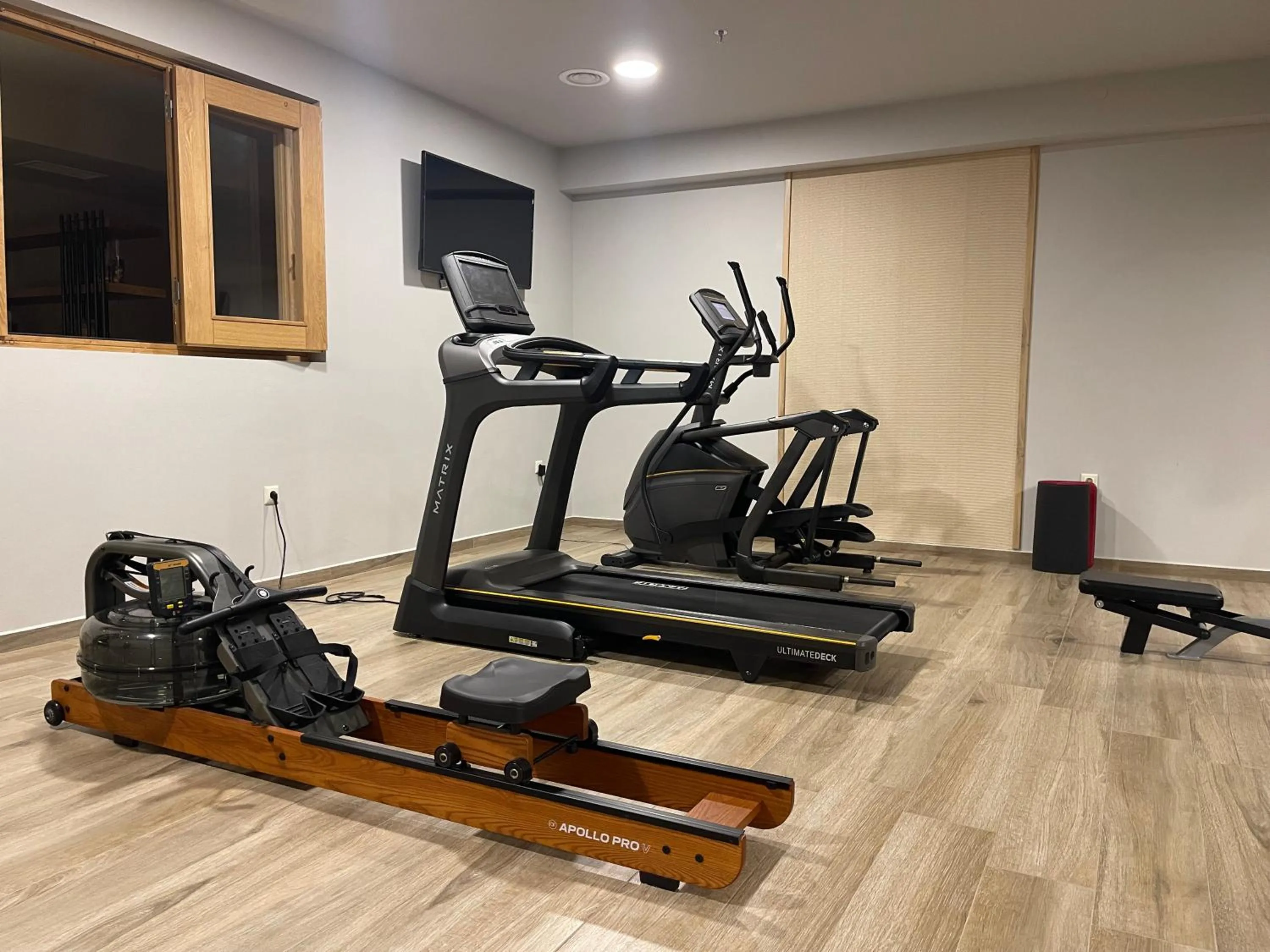 Fitness centre/facilities in Diapori Suites Hotel