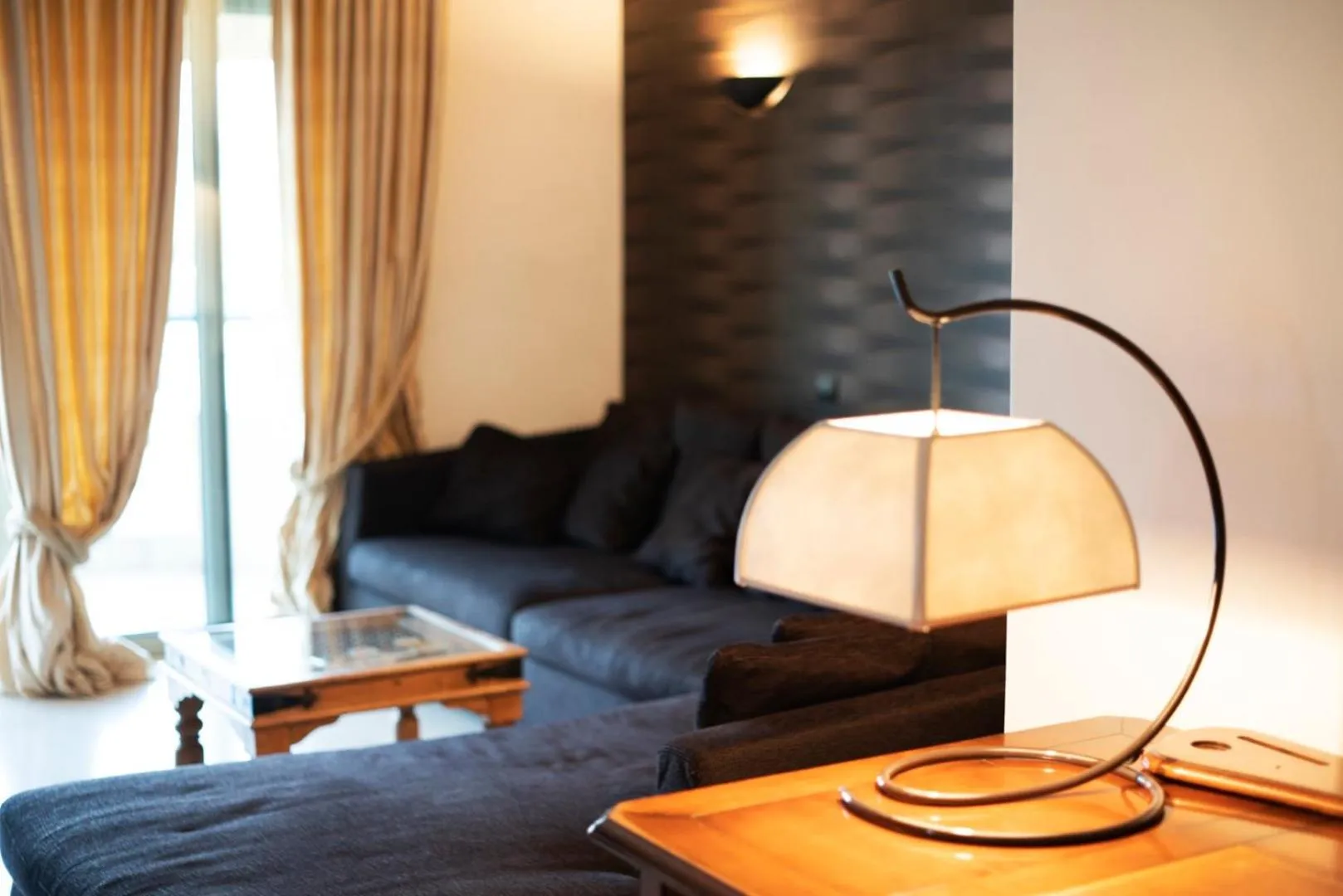 Living room in Marousi Luxury Apartment