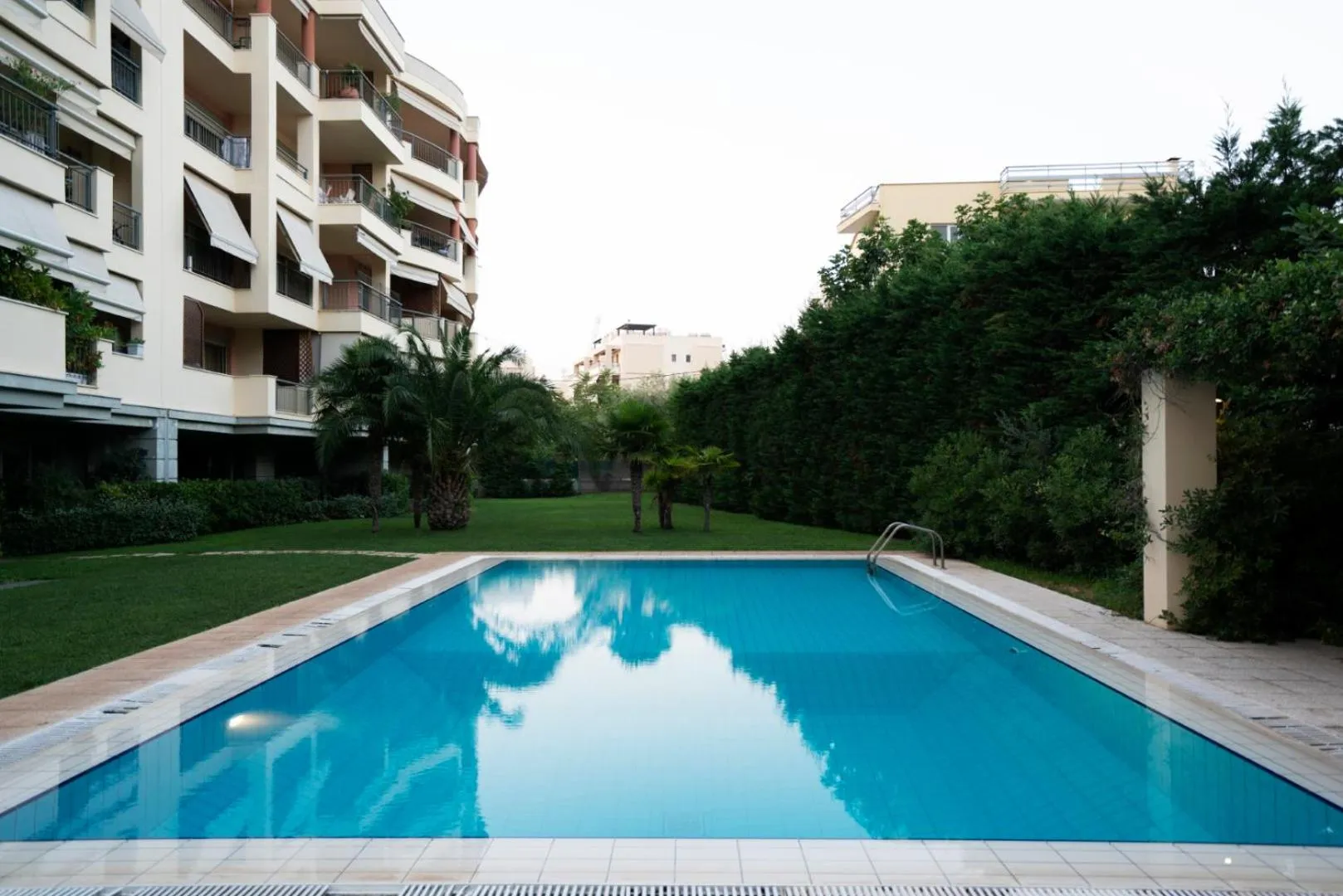 Swimming pool in Marousi Luxury Apartment