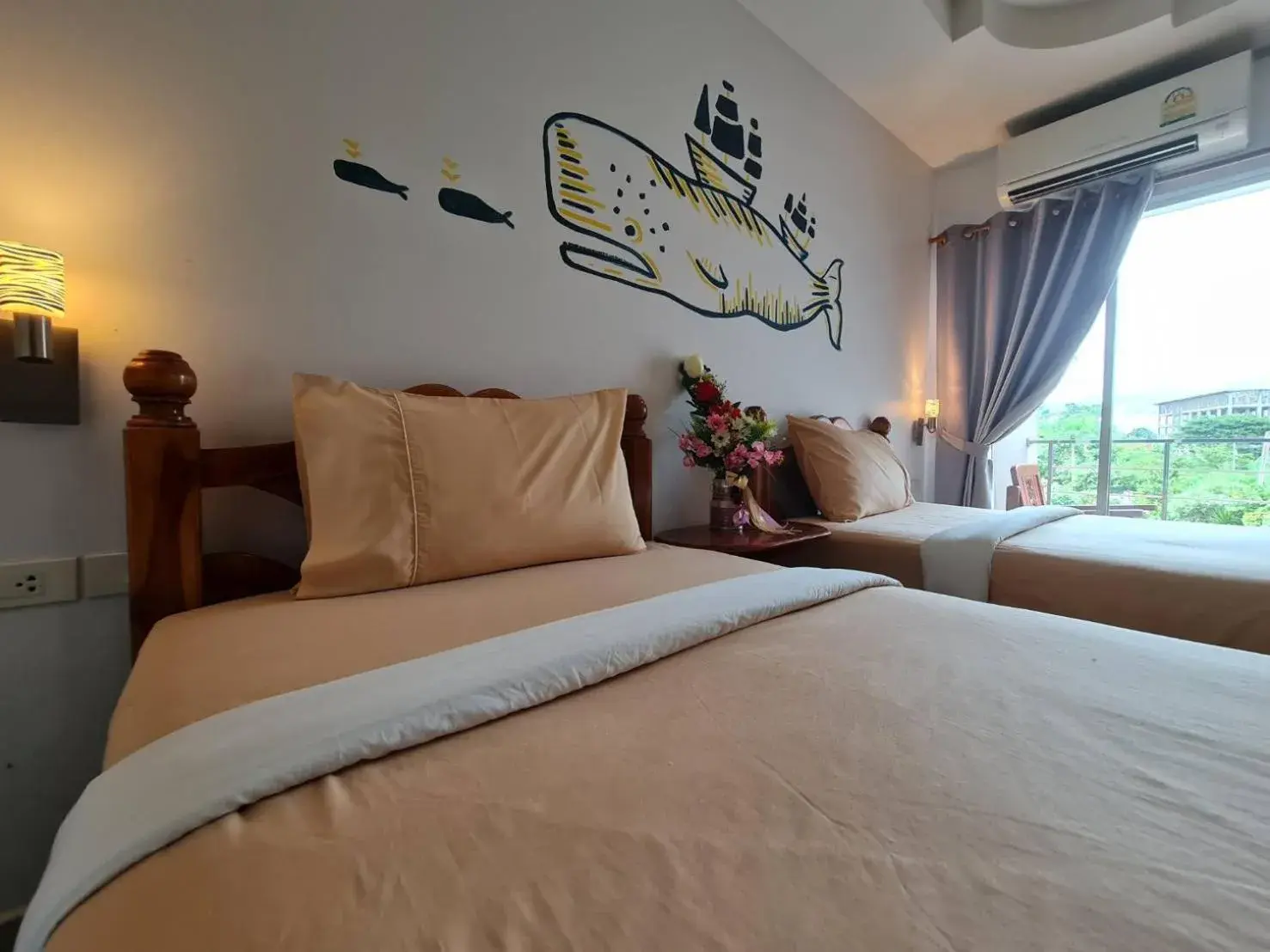 Bed in Euro Boutique Hotel Bed in Euro Boutique Hotel