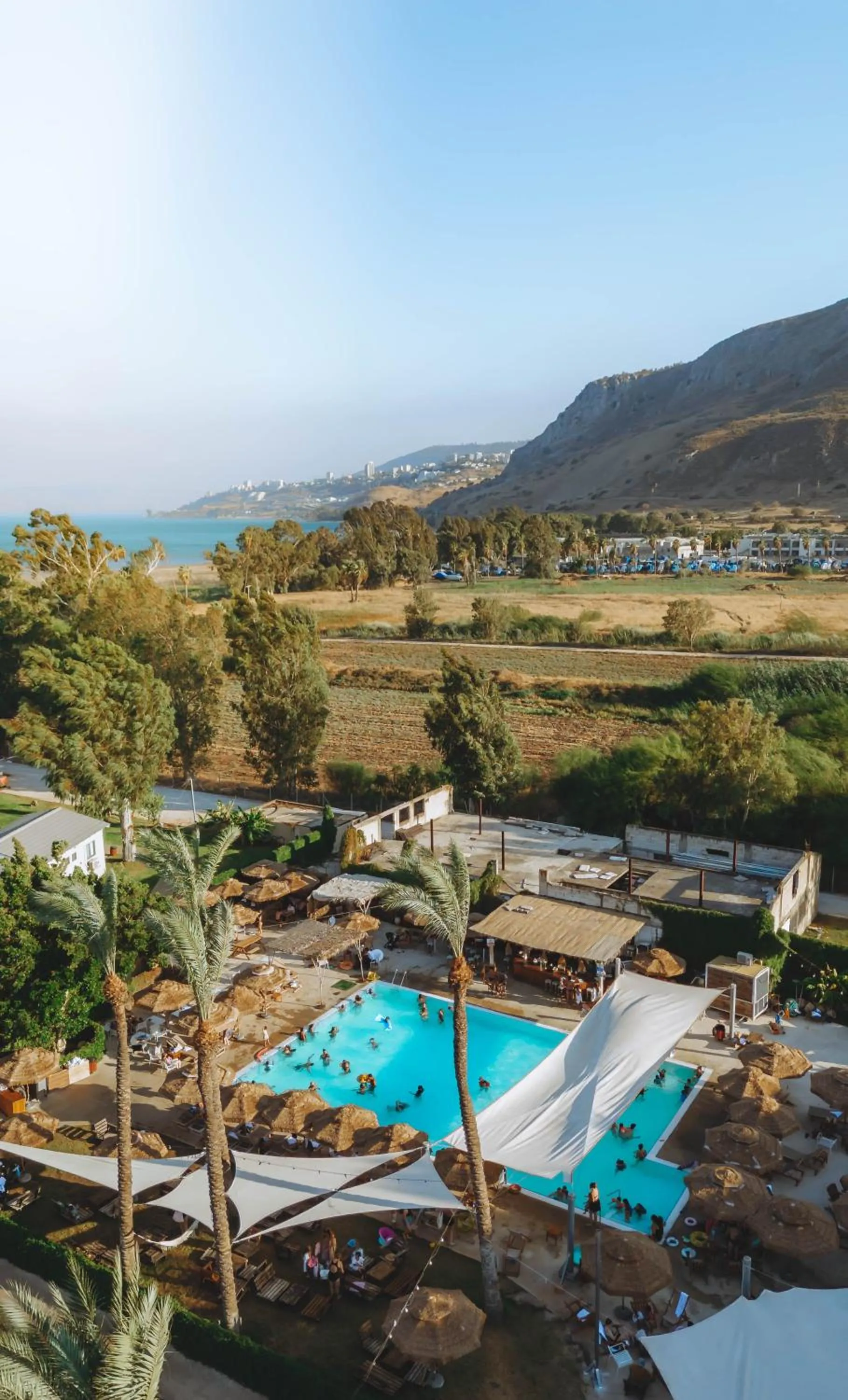 Bird's eye view in Solaya Kineret