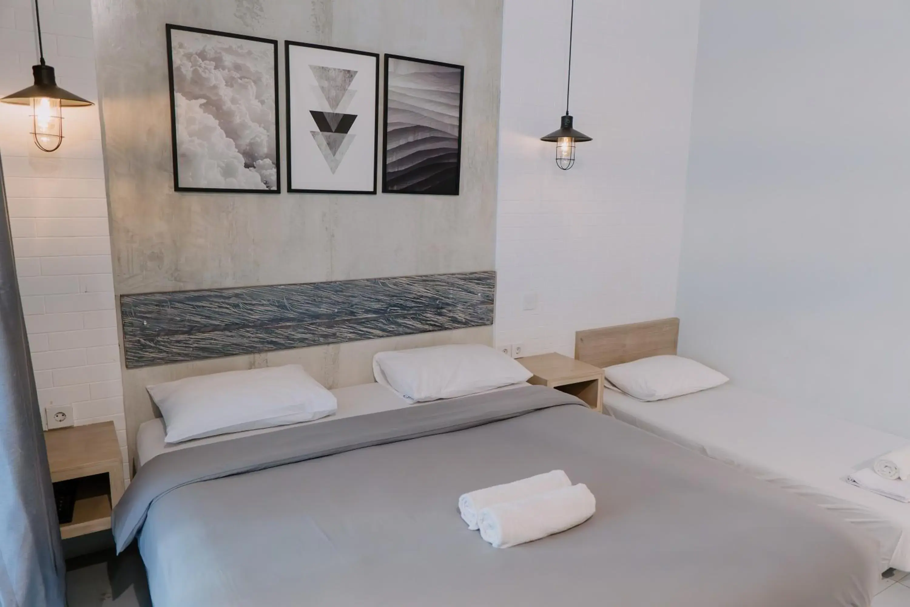 Bedroom, Bed in Gemini Star Hotel Kuta Bedroom, Bed in Gemini Star Hotel Kuta