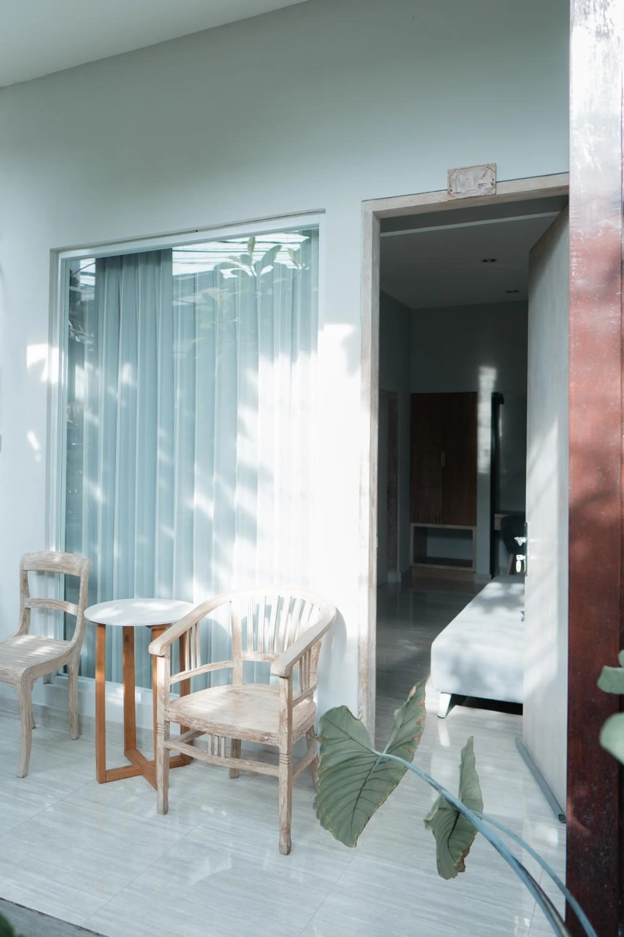 Seating area in Gemini Star Hotel Kuta