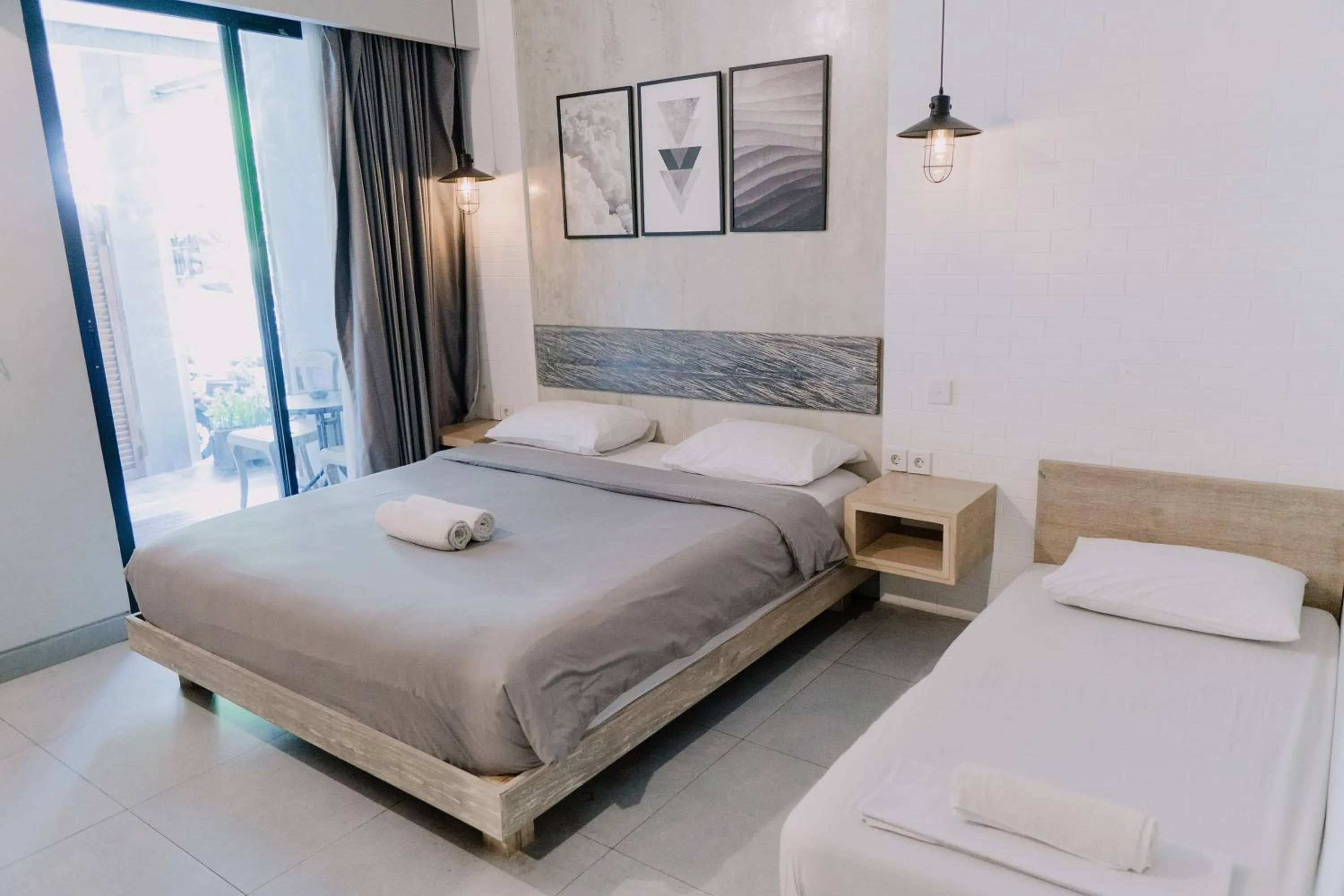 Bedroom, Bed in Gemini Star Hotel Kuta