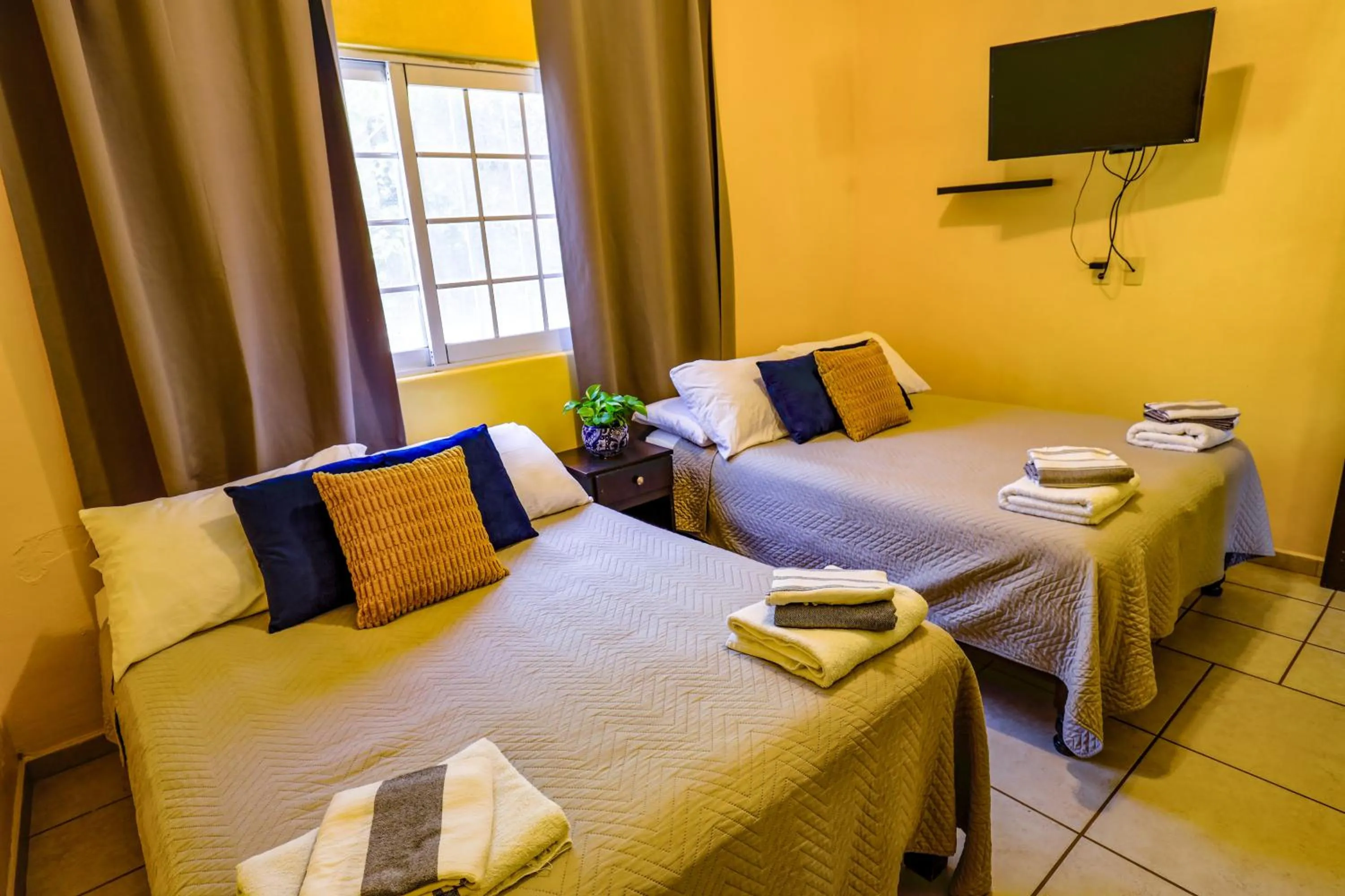 Bed in Villas Pura Chacala