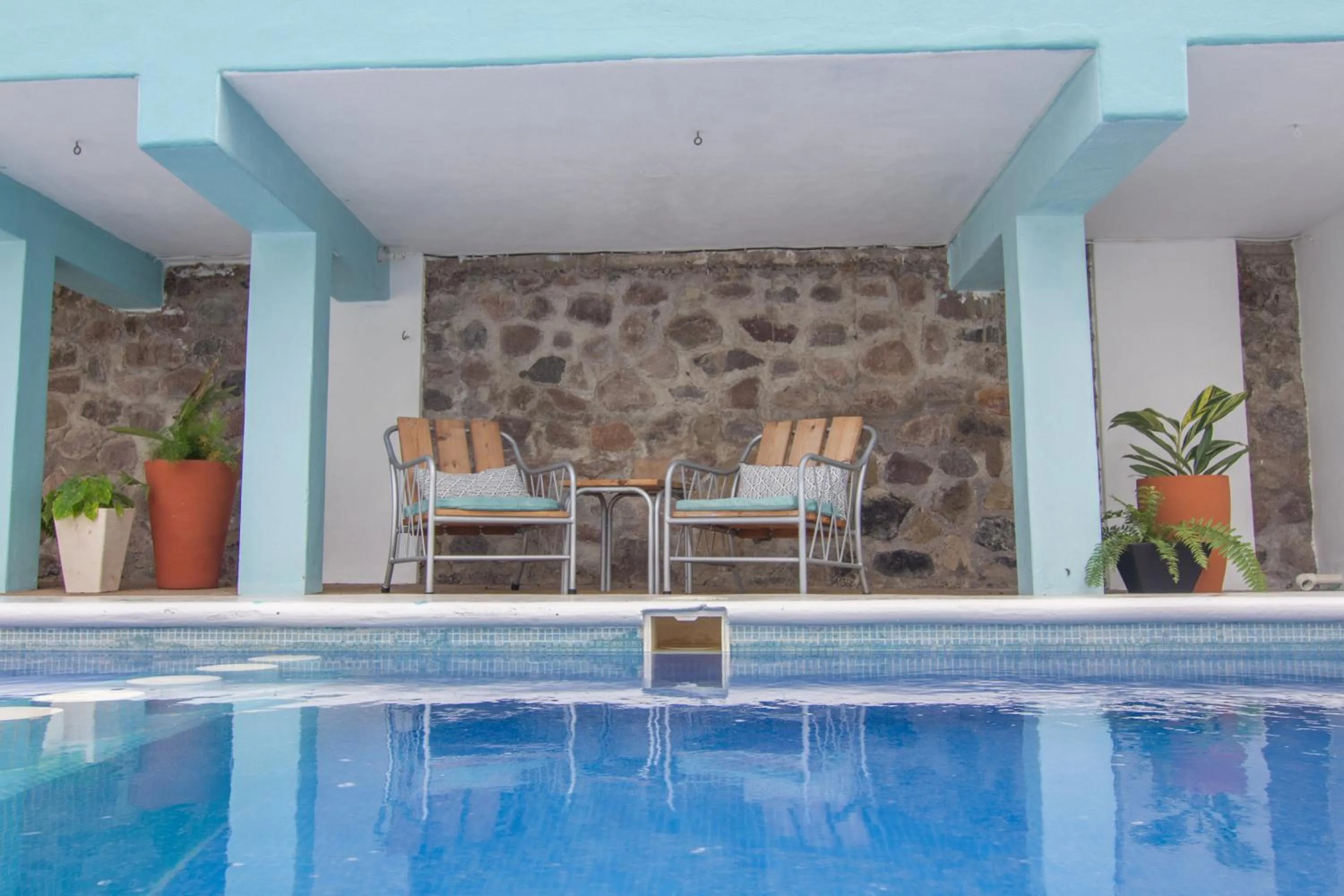 Swimming pool in Villas Pura Chacala