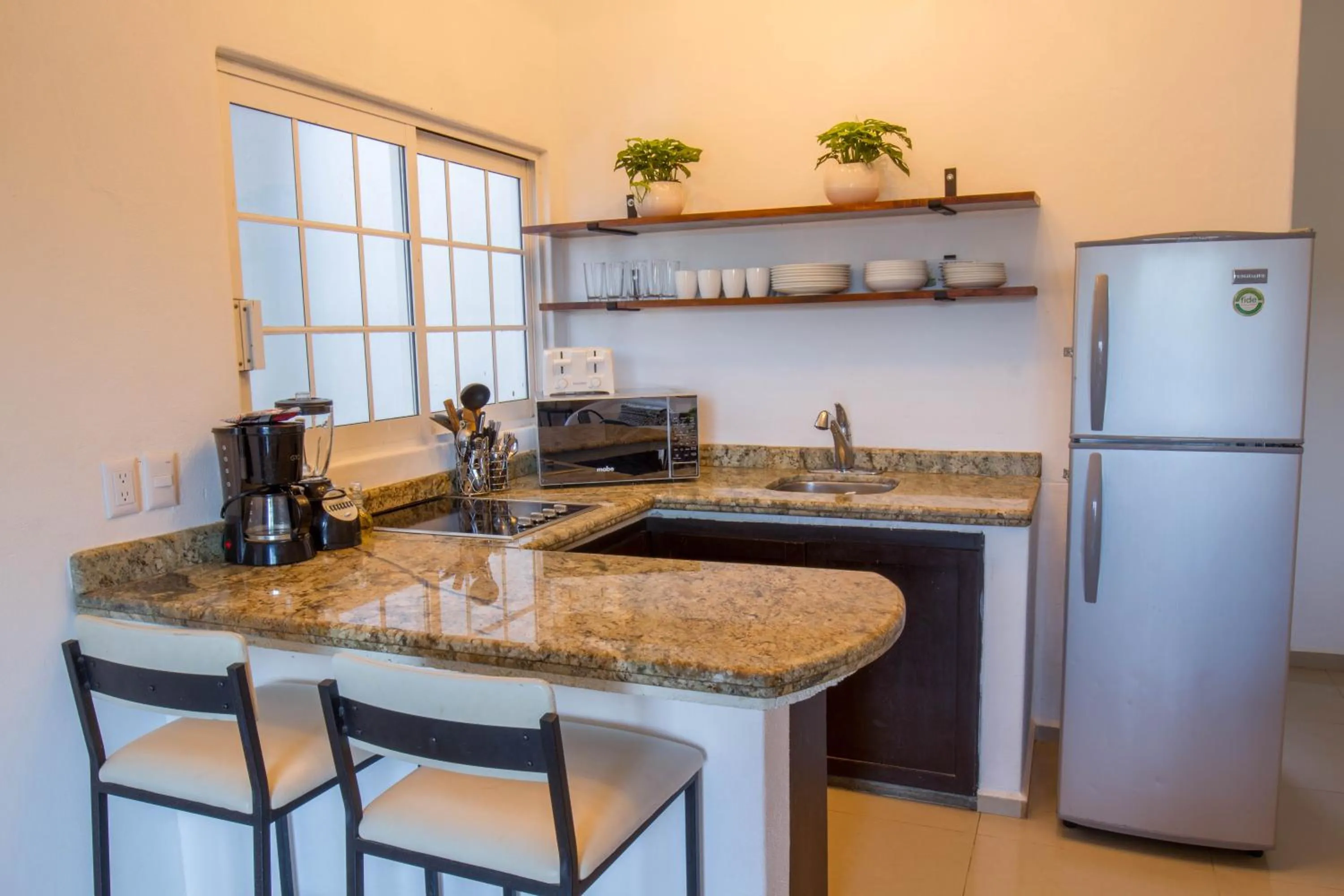 Kitchen or kitchenette in Villas Pura Chacala