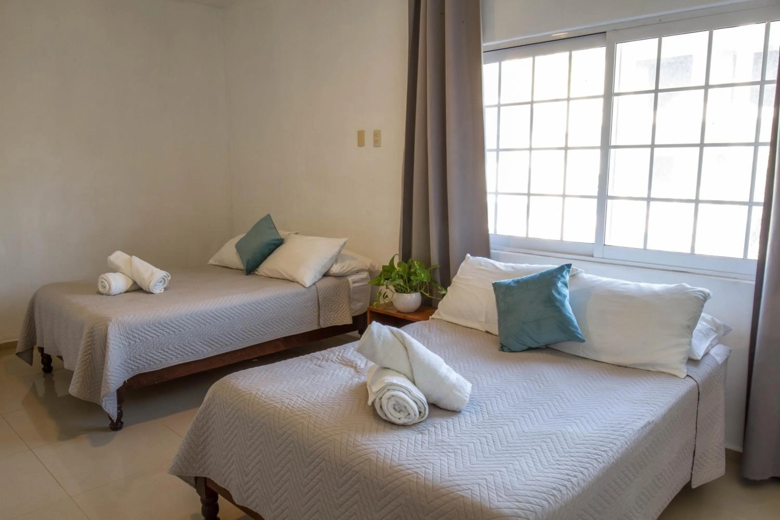 Bed in Villas Pura Chacala