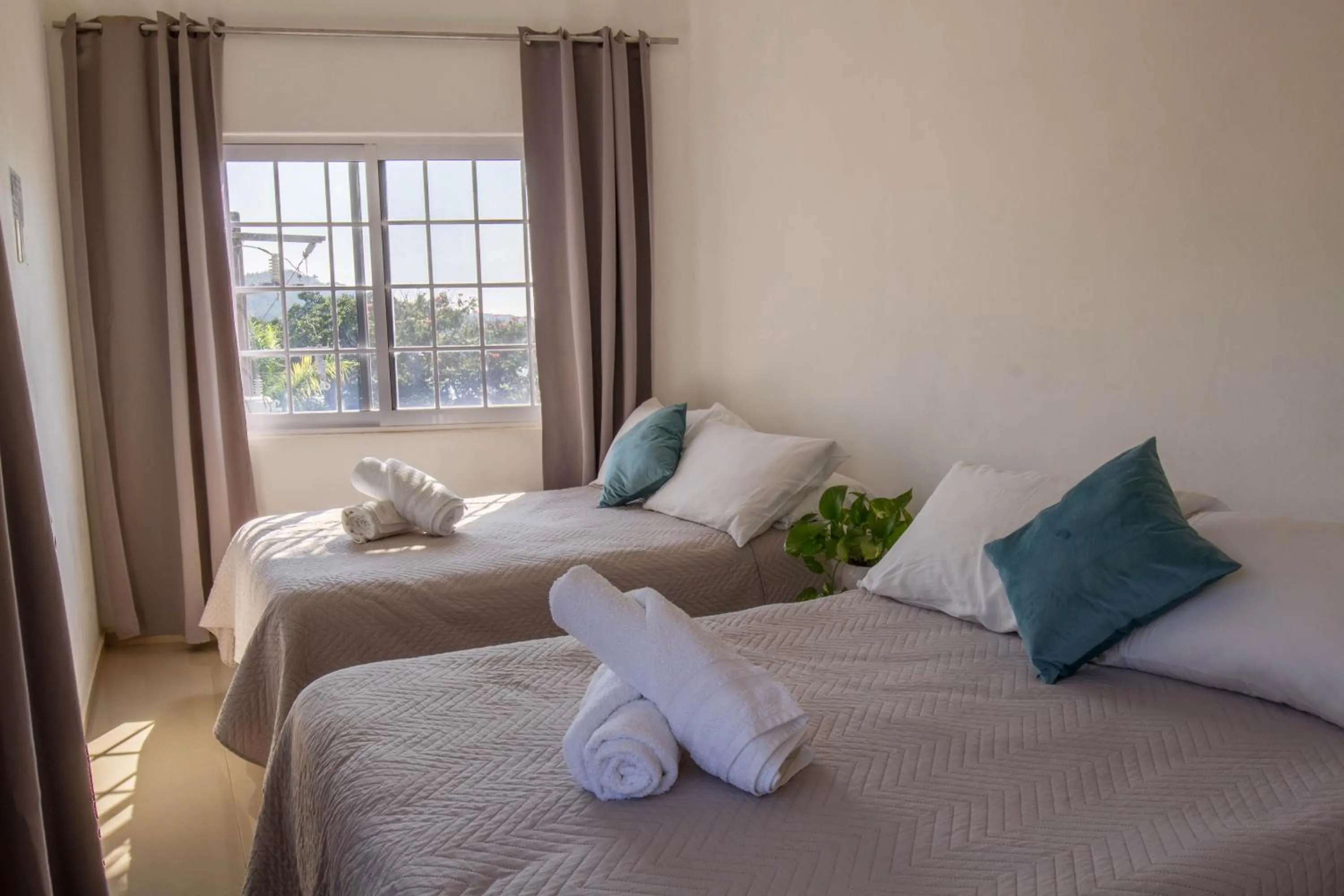 Bed in Villas Pura Chacala