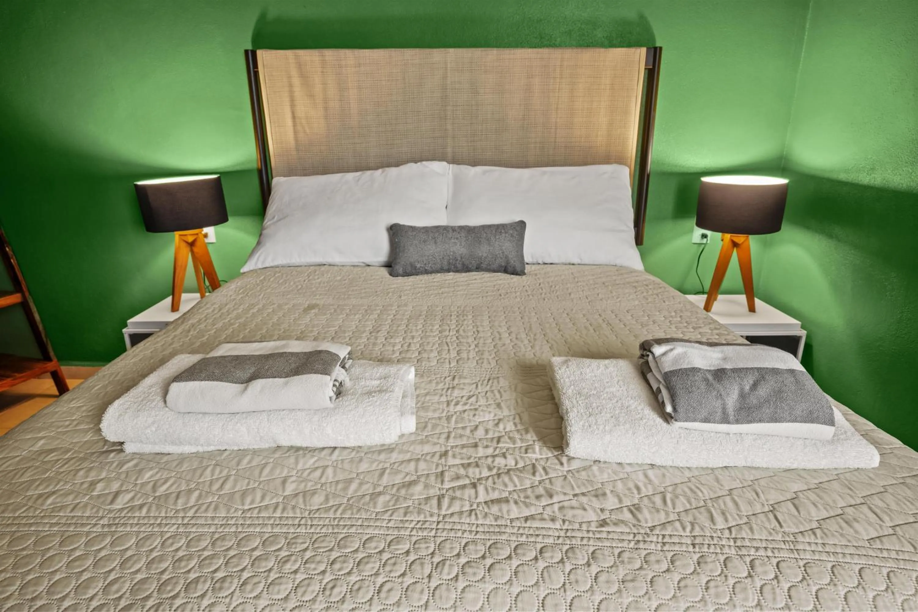 Bed in Villas Pura Chacala