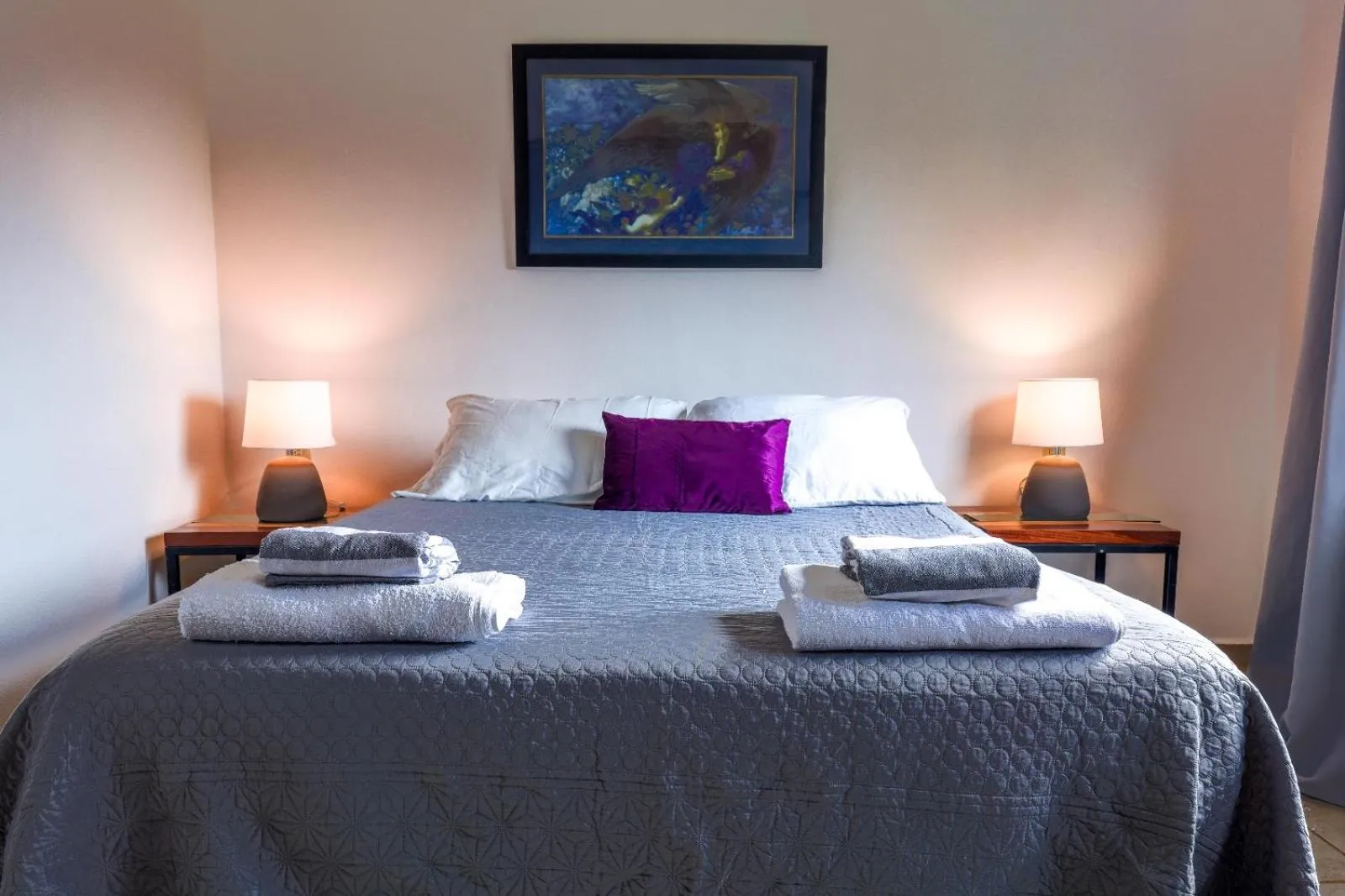 Bed in Villas Pura Chacala