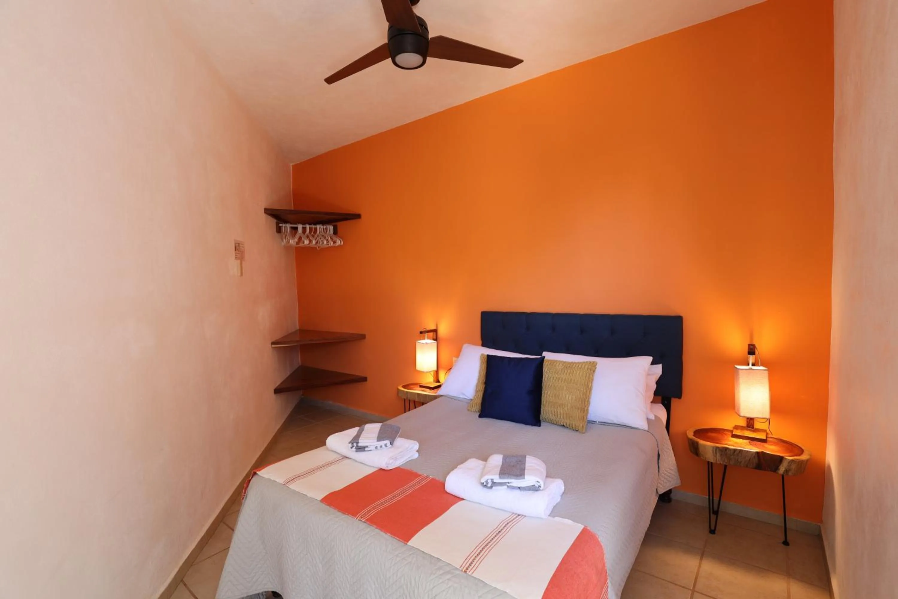 Bed in Villas Pura Chacala