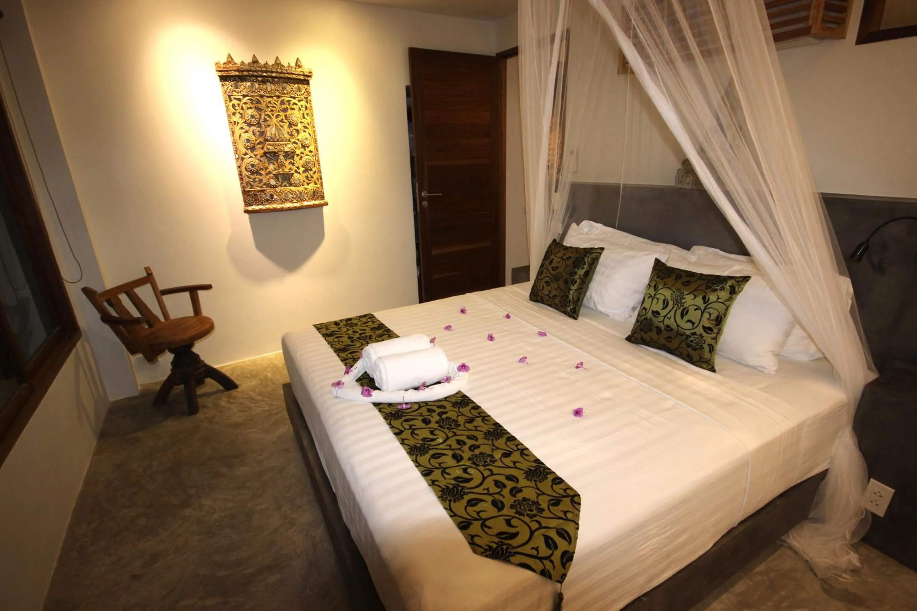 Bedroom, Bed in Villas Sabai Jai