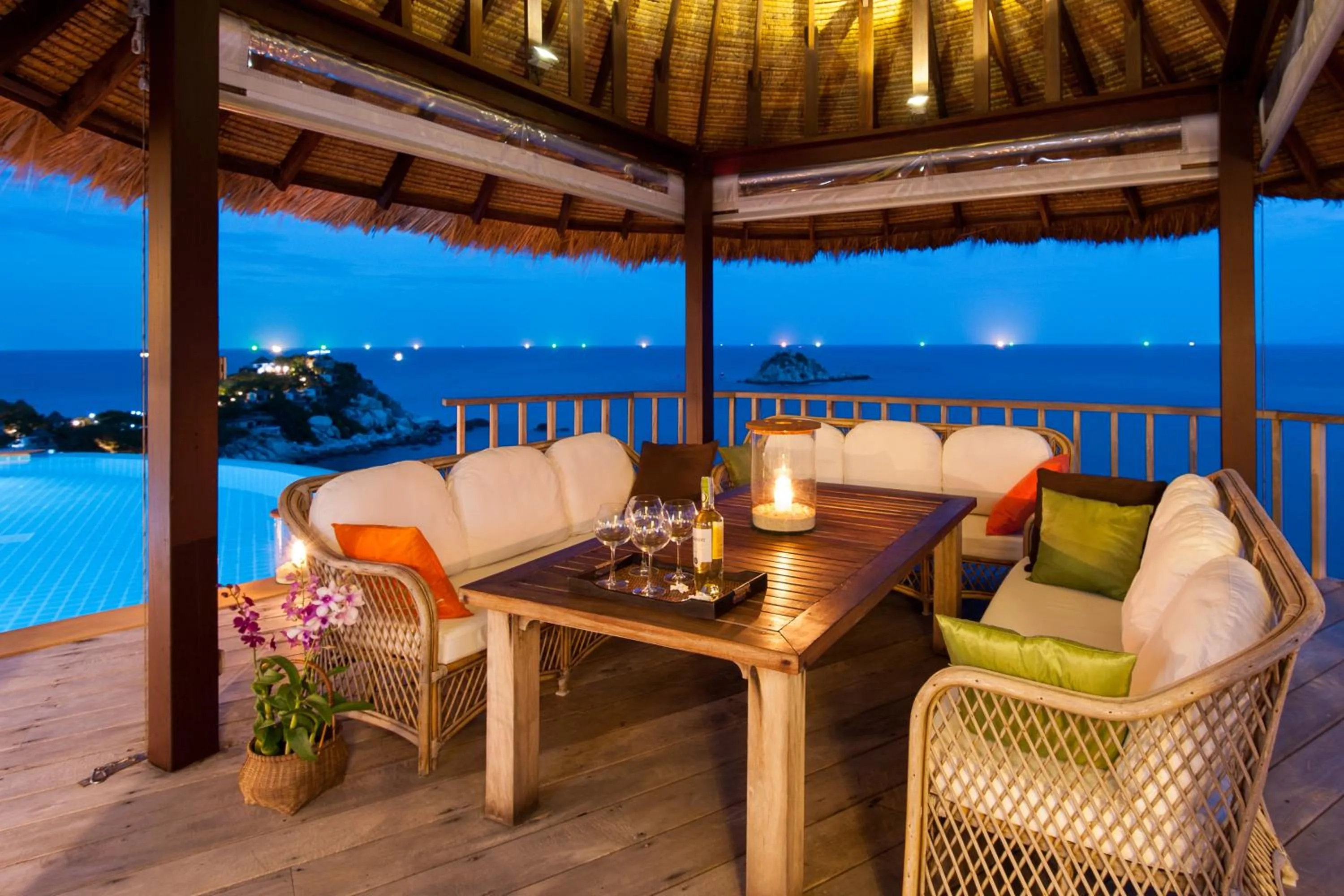 Balcony/Terrace in Villas Sabai Jai