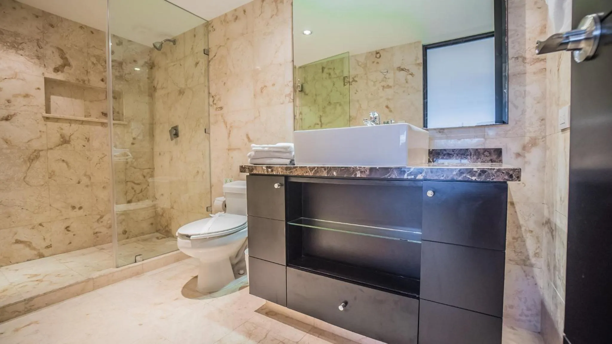 Shower in La Brisa Condo by BVR