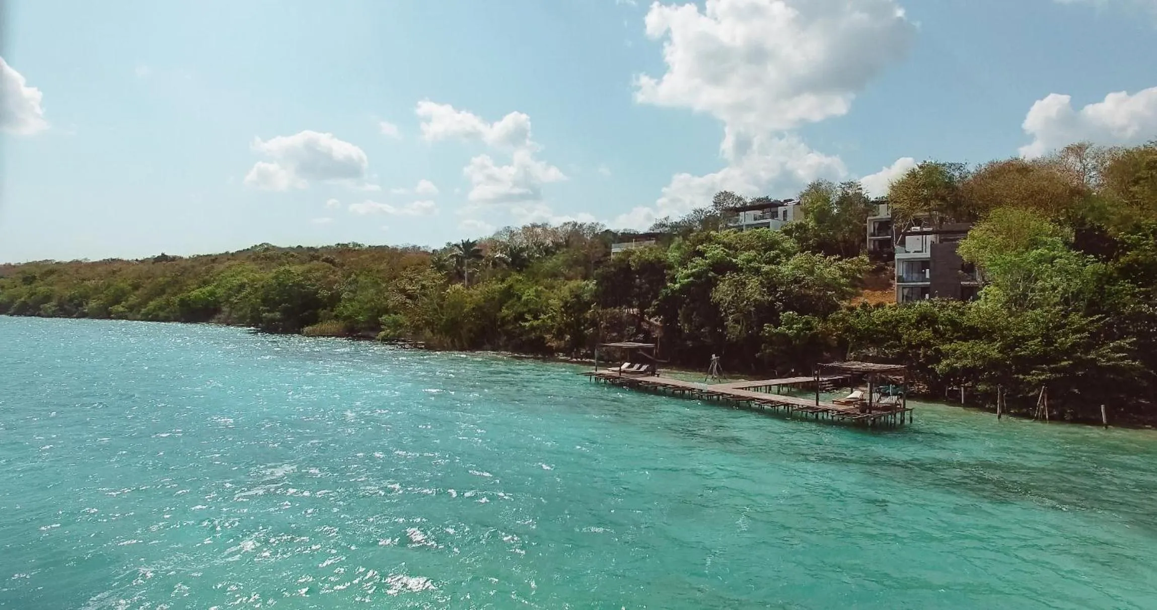 Natural landscape in MBH Maya Bacalar Hotel Boutique