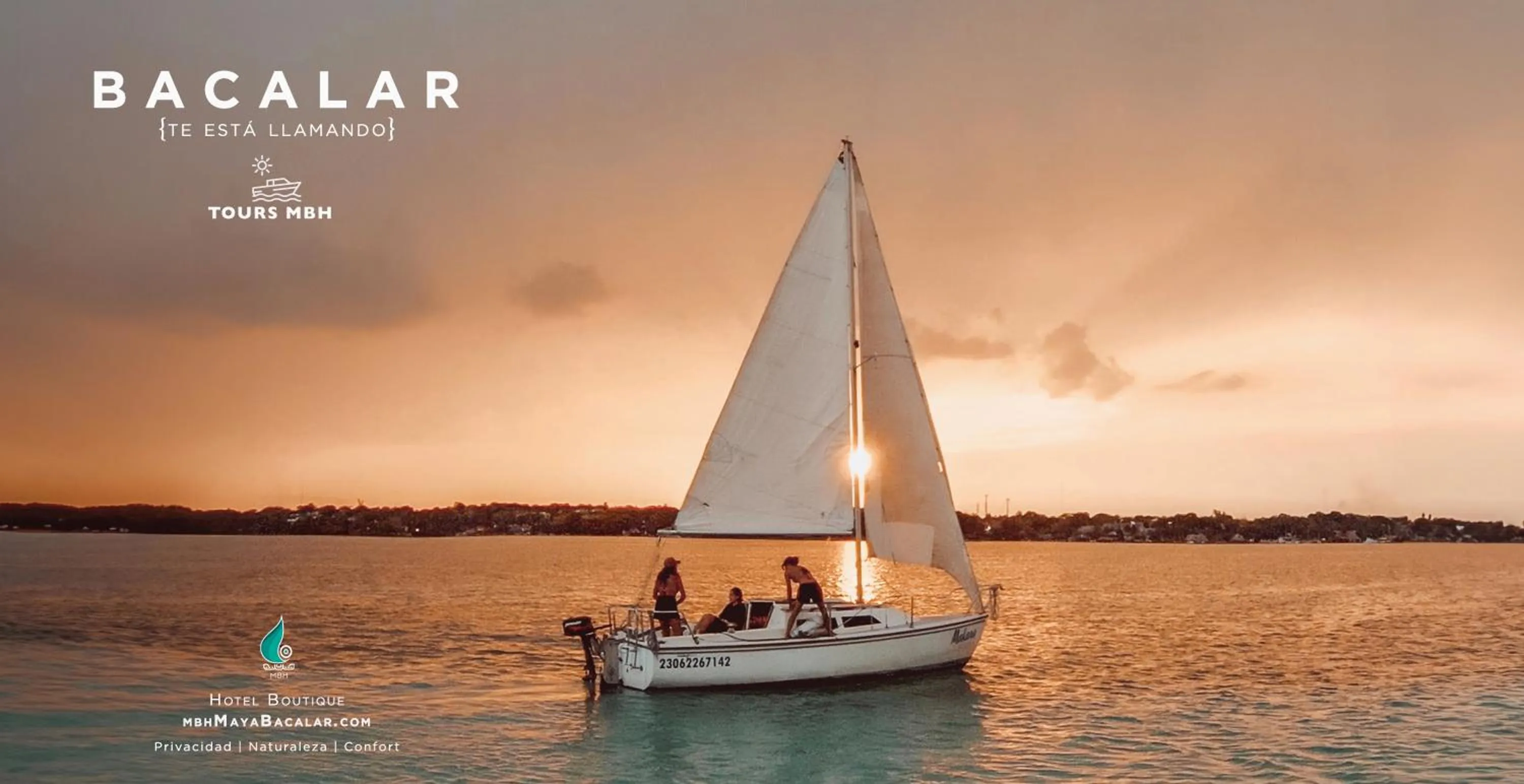 Natural landscape in MBH Maya Bacalar Hotel Boutique