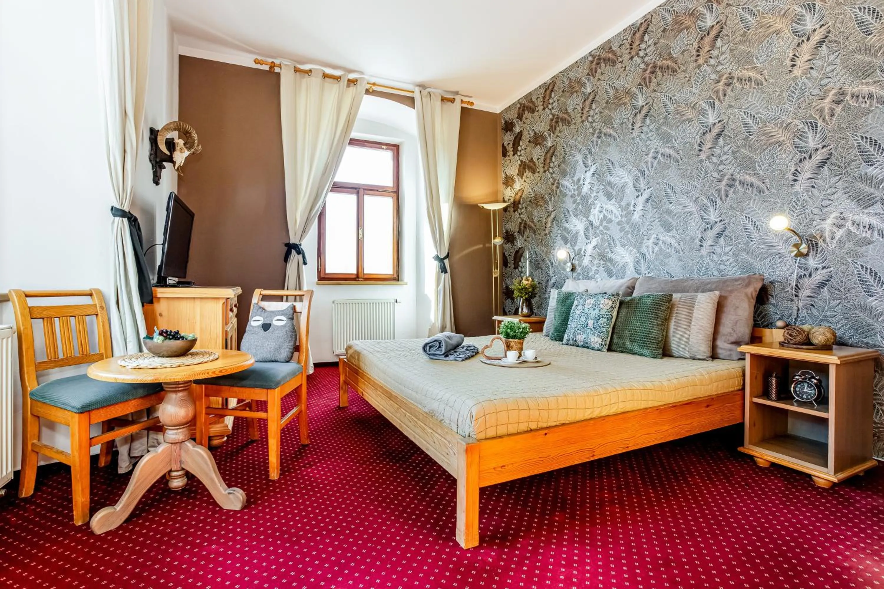 Bed in Hotel Panská