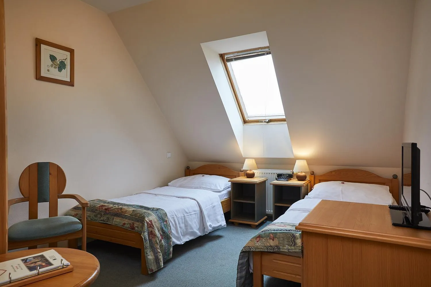 Bed in Hotel Panská