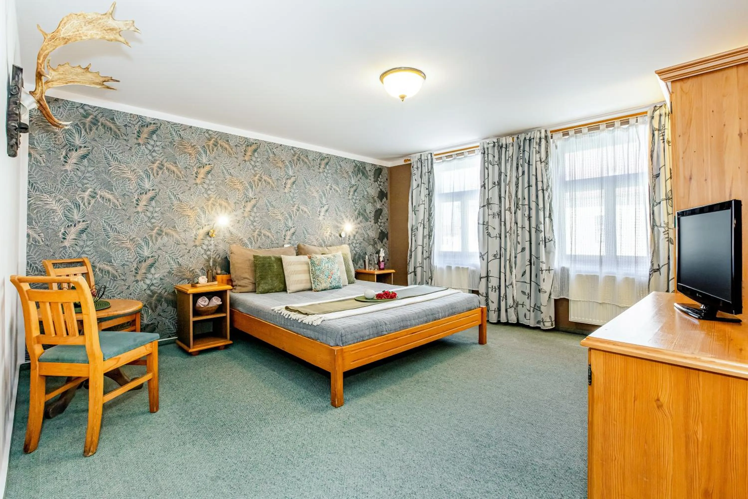 Bed in Hotel Panská