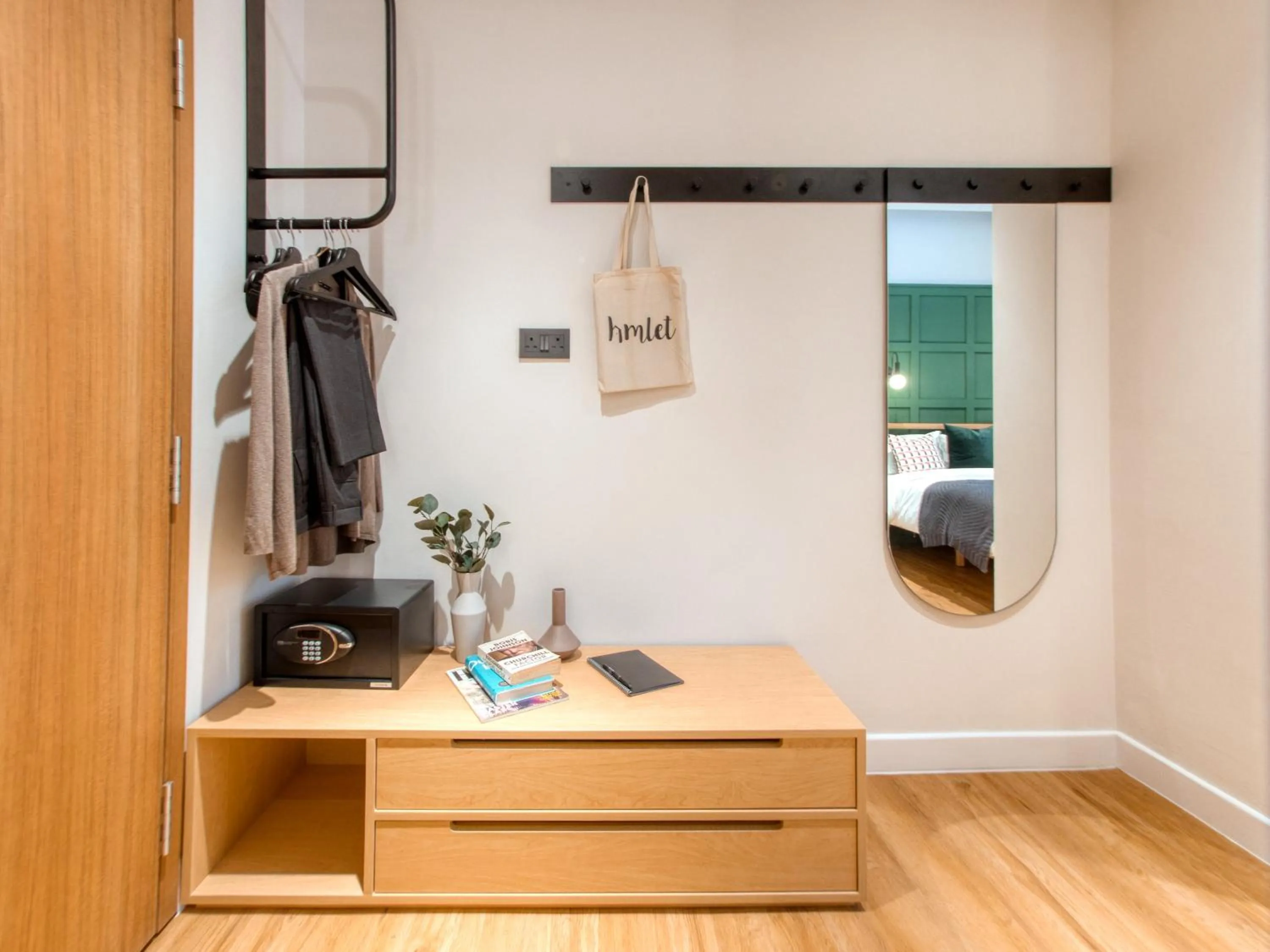 Area and facilities, Bed in Habyt Cantonment - formerly Hmlet Cantonment