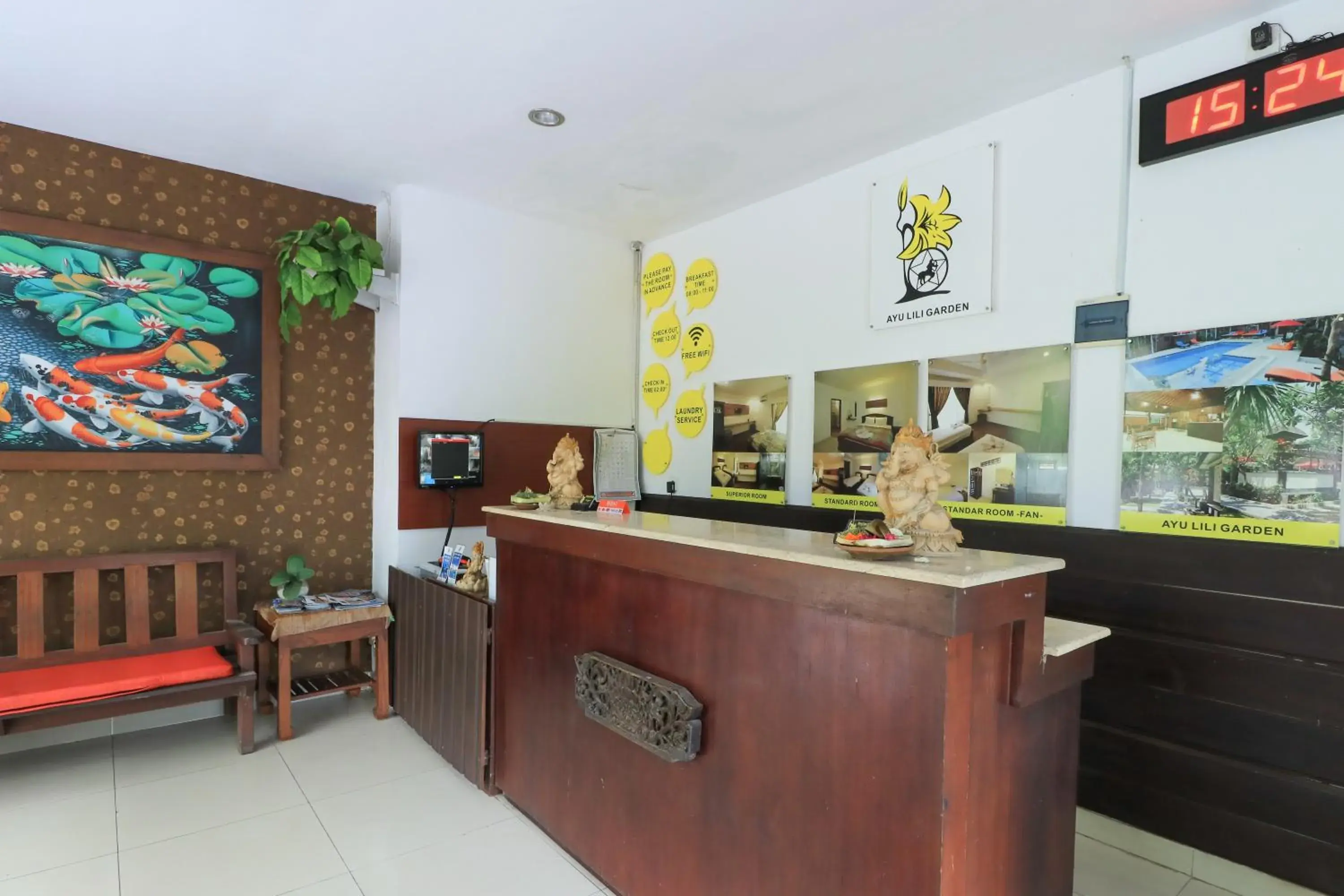 Lobby or reception in Ayu Lili Garden Hotel Kuta Lobby or reception in Ayu Lili Garden Hotel Kuta