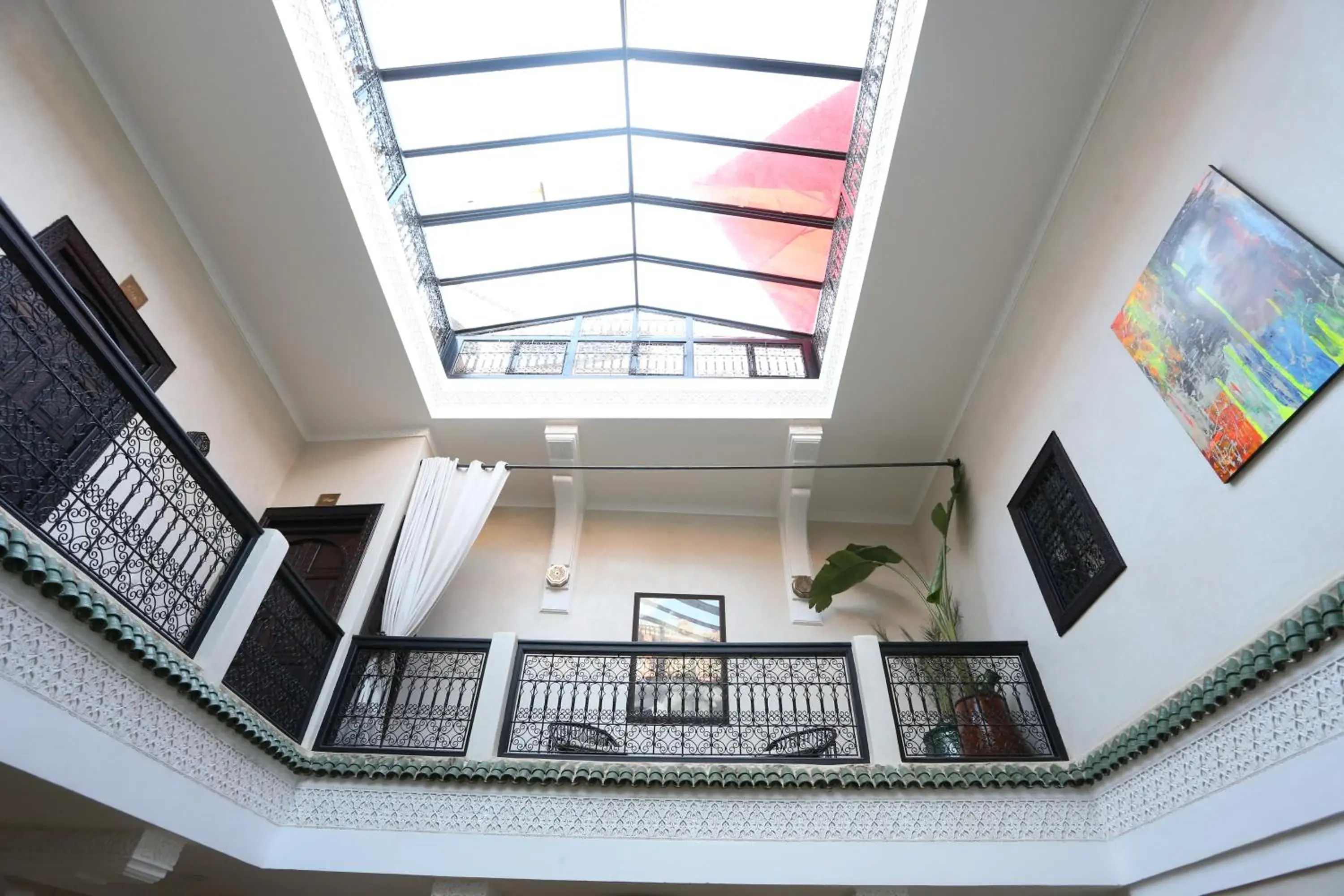 Living room in Riad Haraka Living room in Riad Haraka