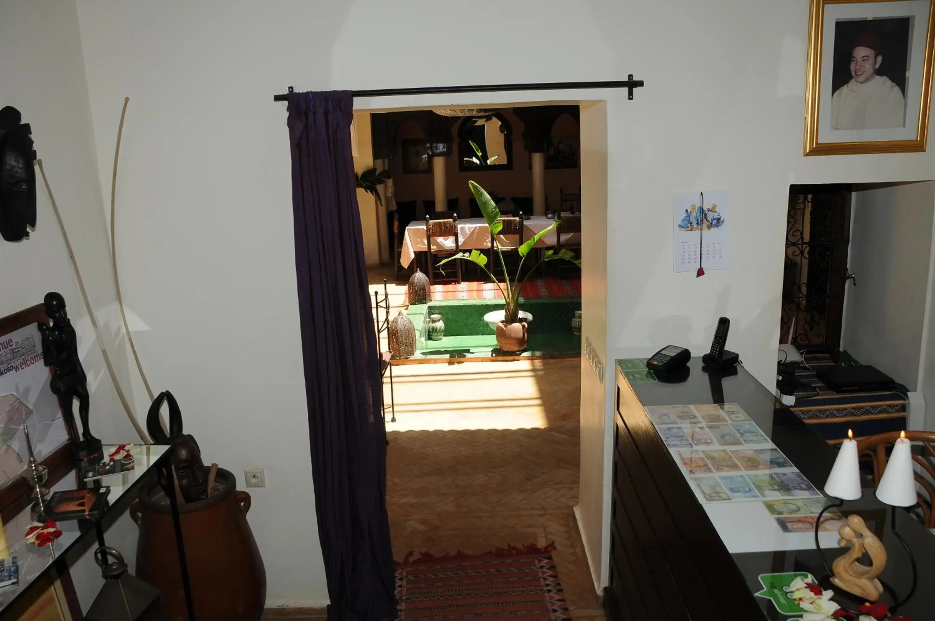 Lobby or reception in Riad Haraka Lobby or reception in Riad Haraka