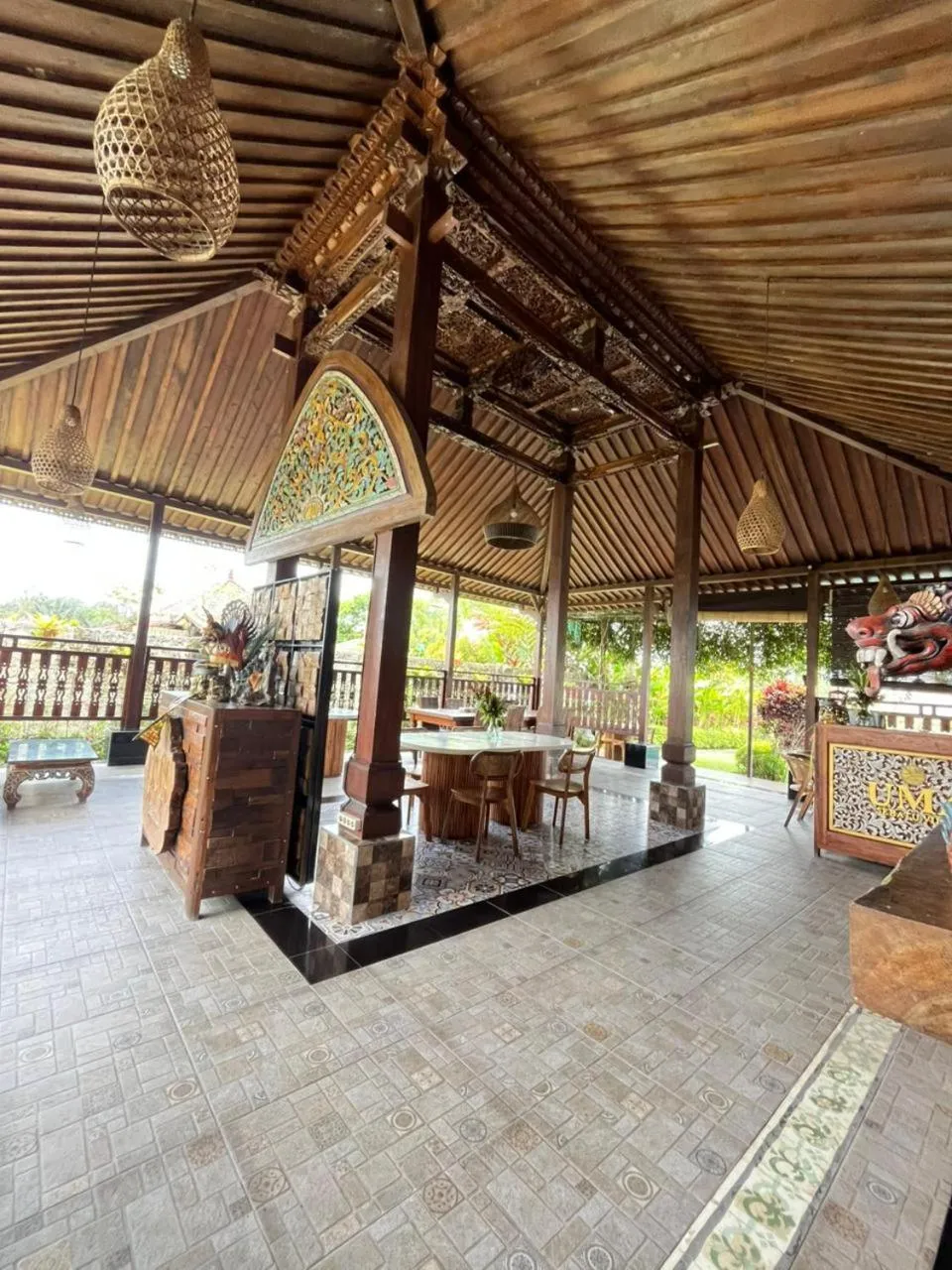 Restaurant/places to eat in Uma Sebatu Villa Ubud