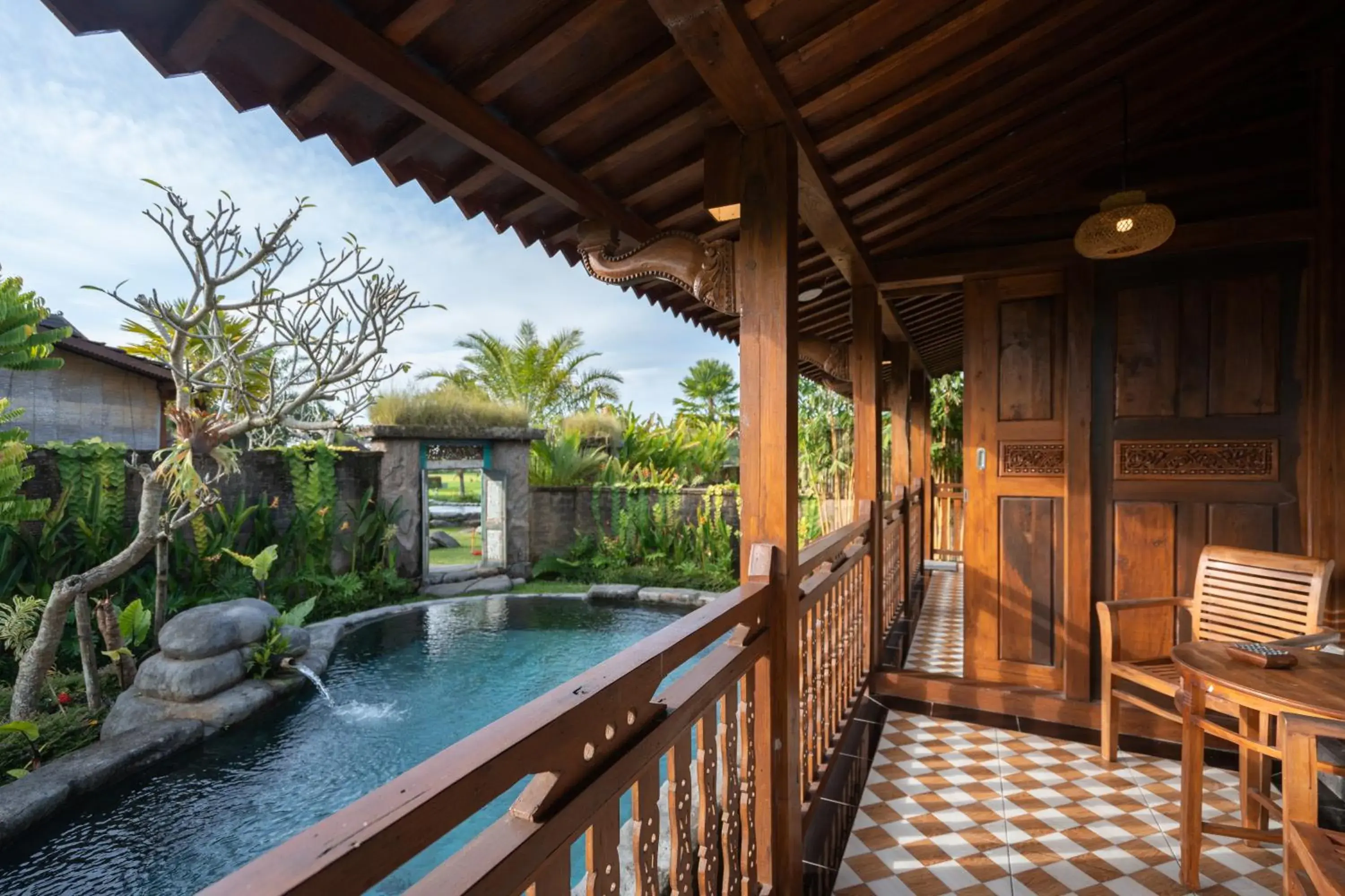 Family Room in Uma Sebatu Villa Ubud Family Room in Uma Sebatu Villa Ubud