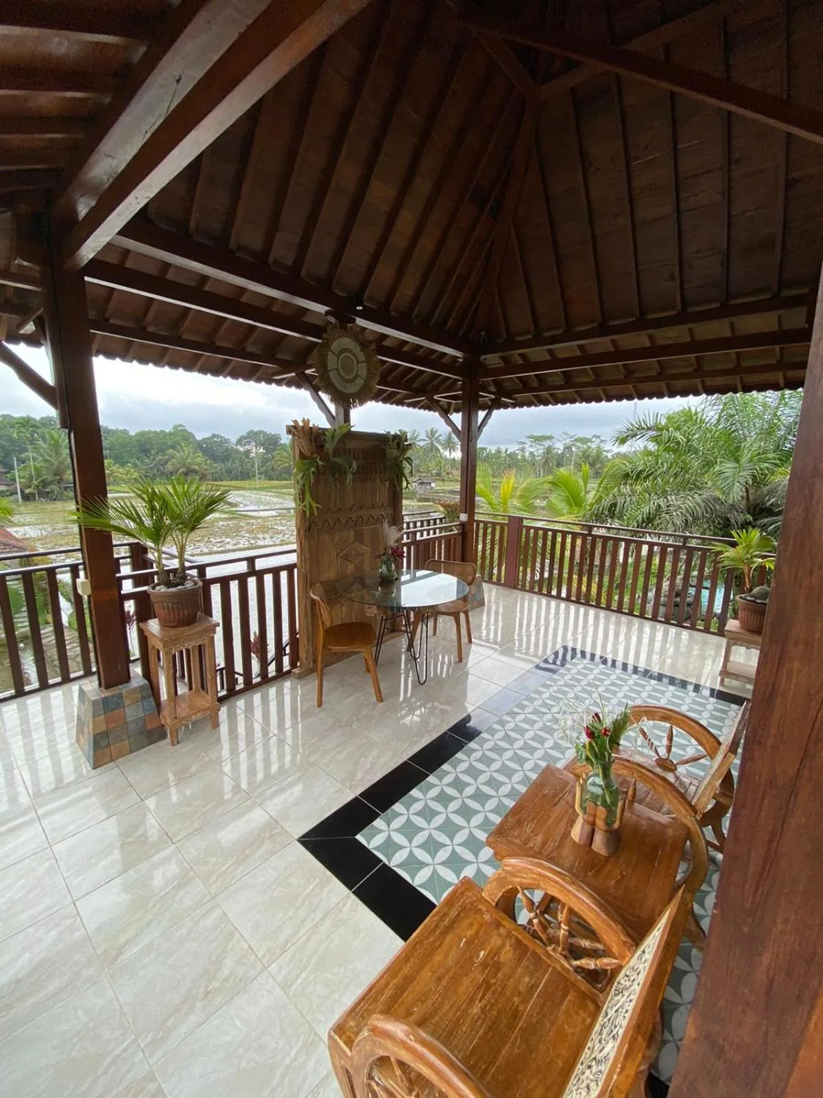 Natural landscape in Uma Sebatu Villa Ubud