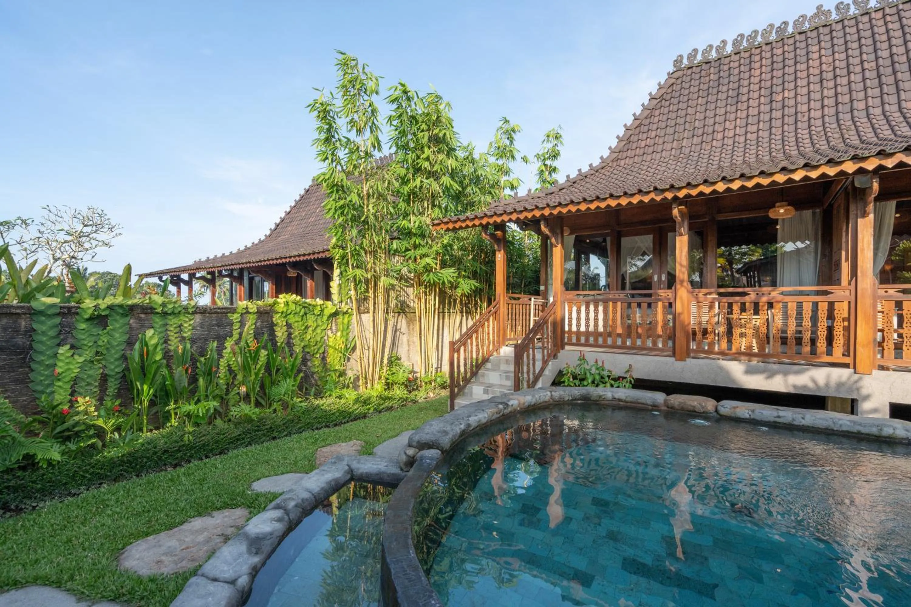 Property building in Uma Sebatu Villa Ubud