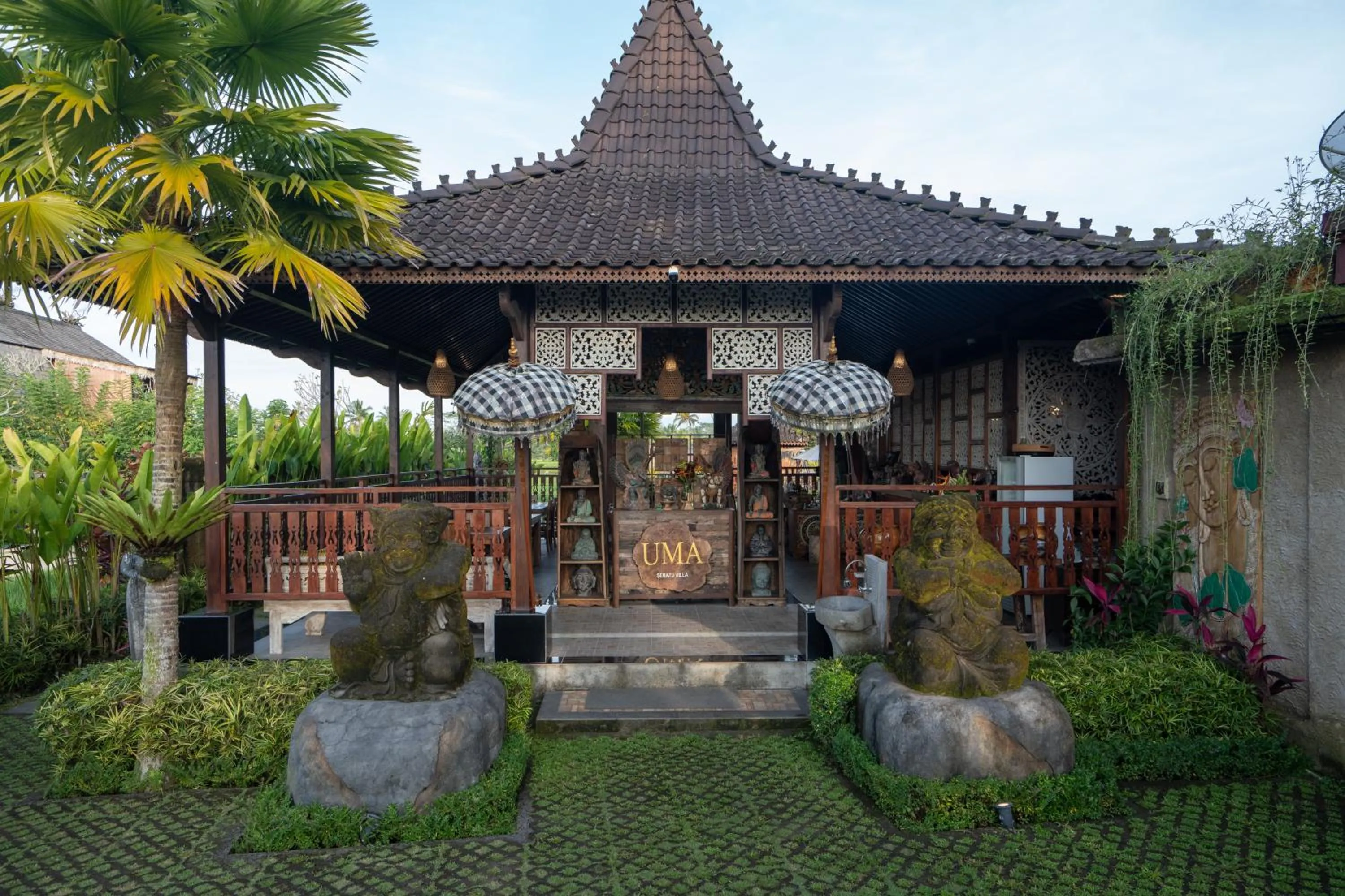Property building in Uma Sebatu Villa Ubud