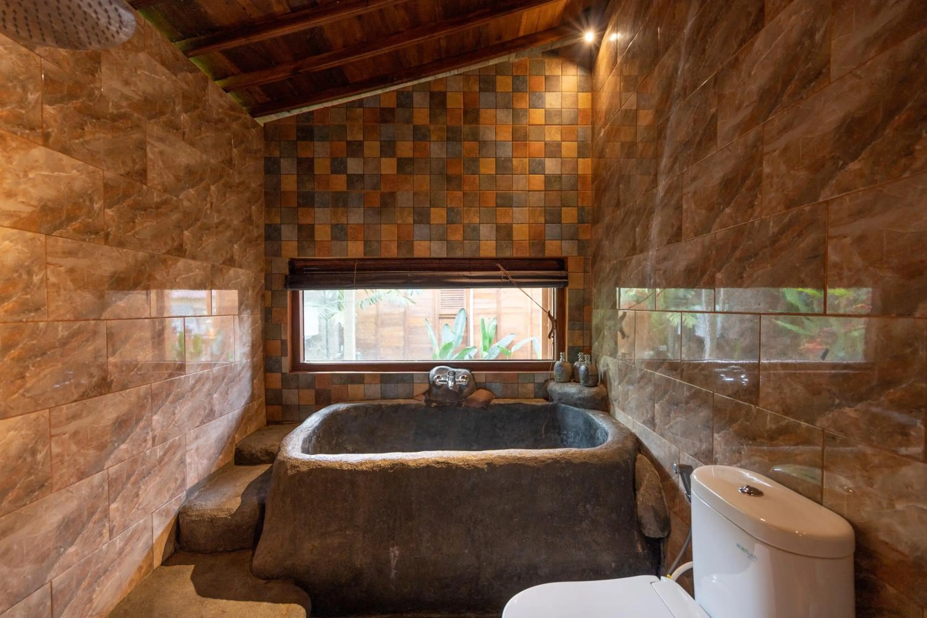 Bathroom in Uma Sebatu Villa Ubud