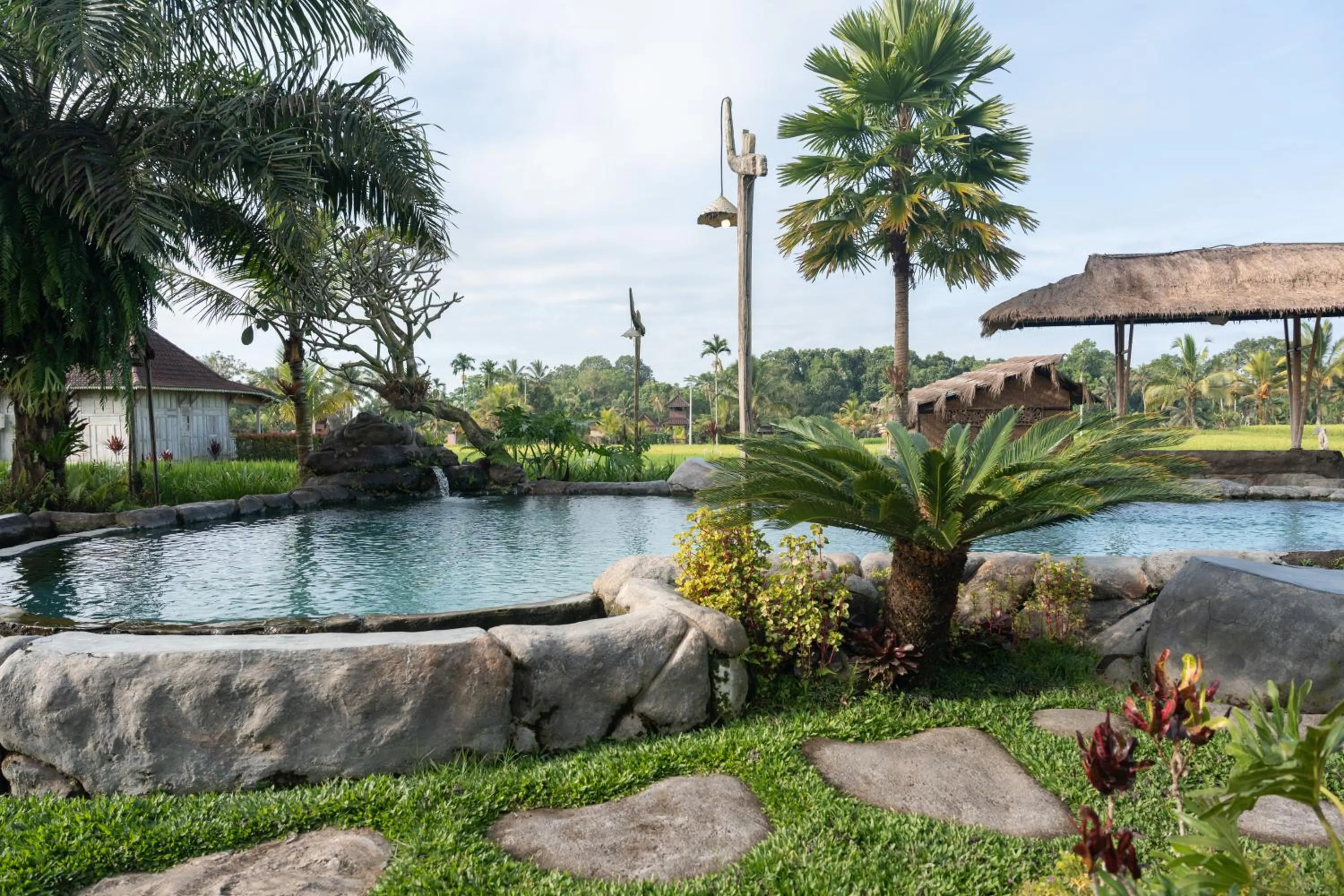 Spring in Uma Sebatu Villa Ubud