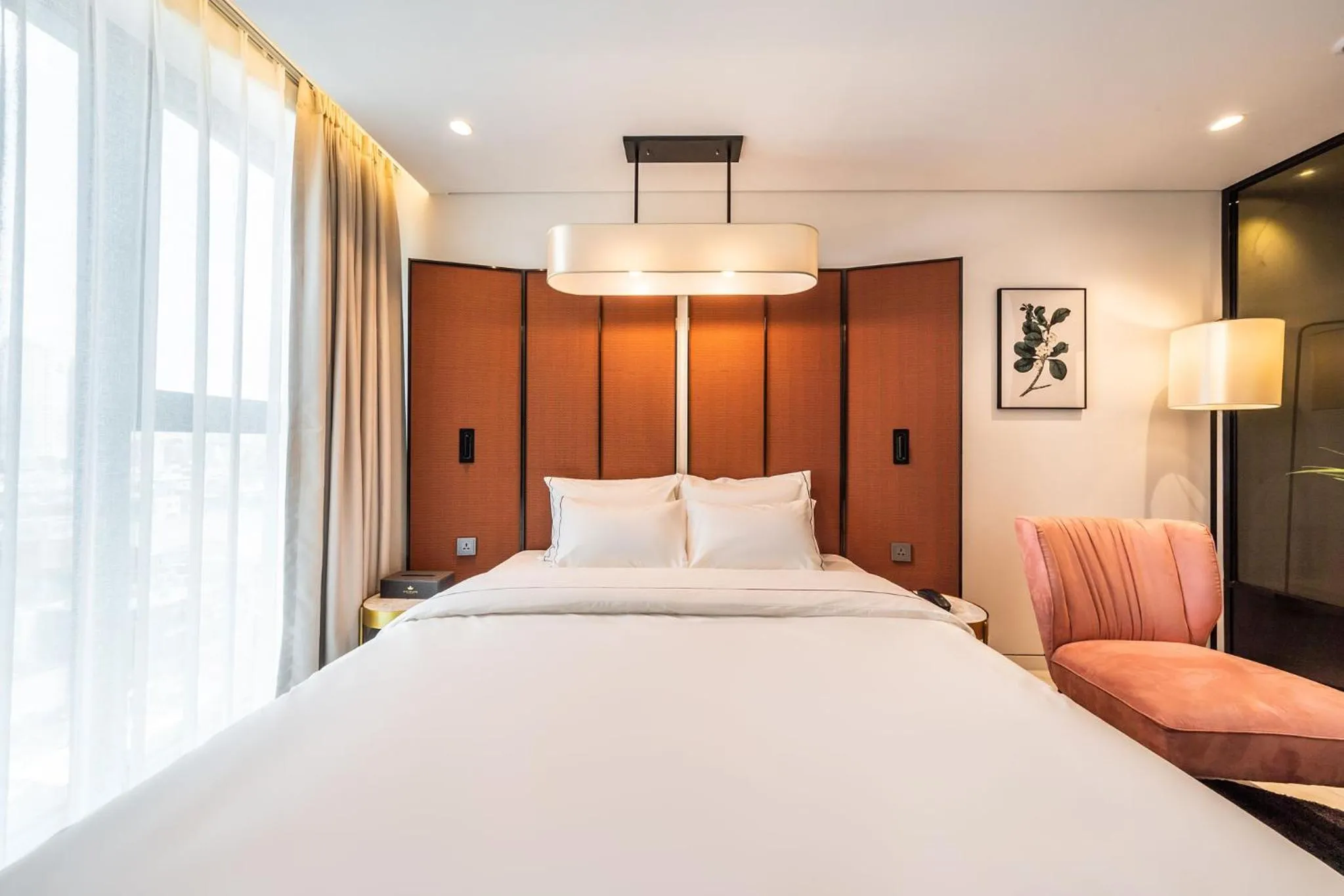 Bed in Hotel the Castle Jamsil-Sene