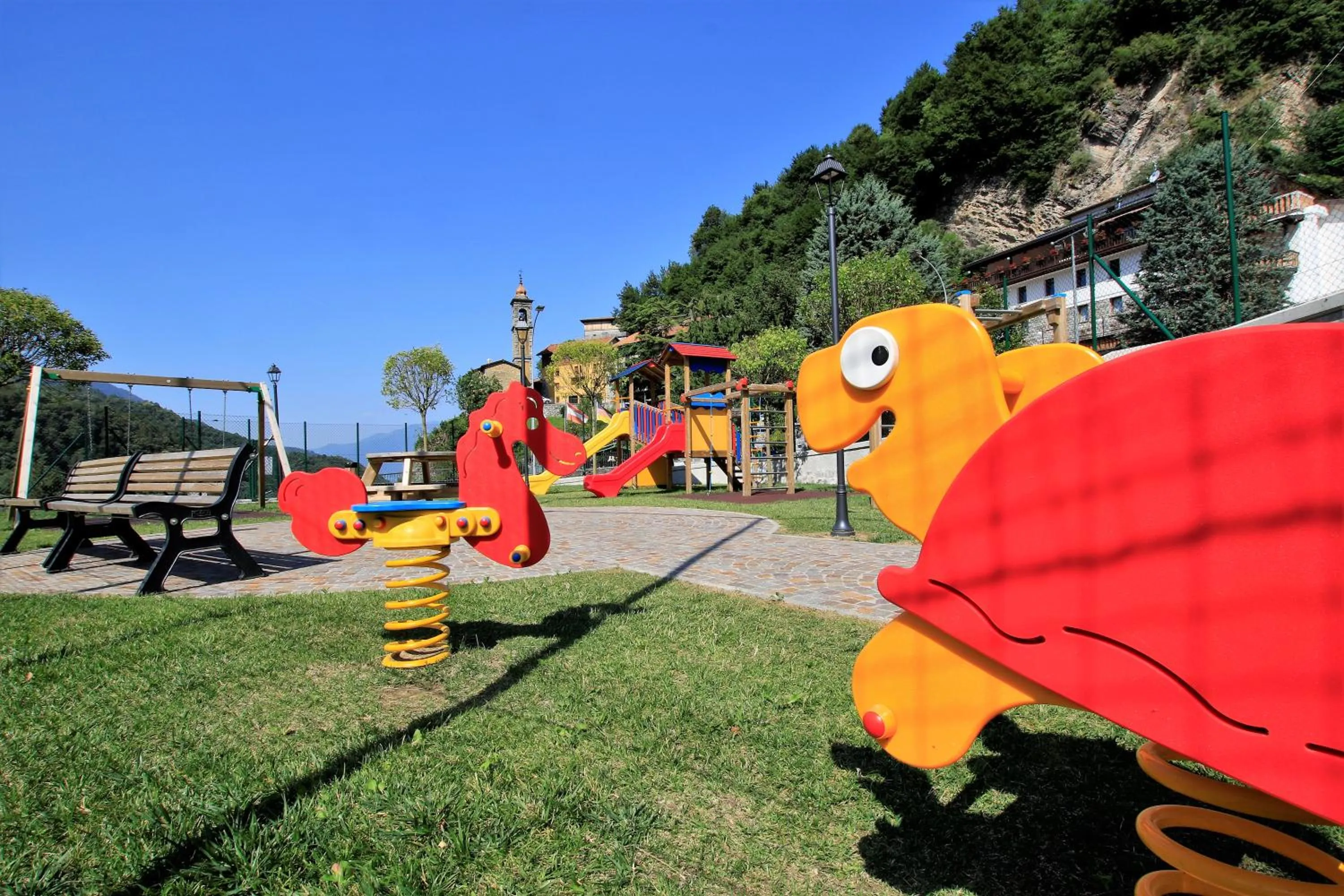 Children play ground in Hotel Oasi Verde