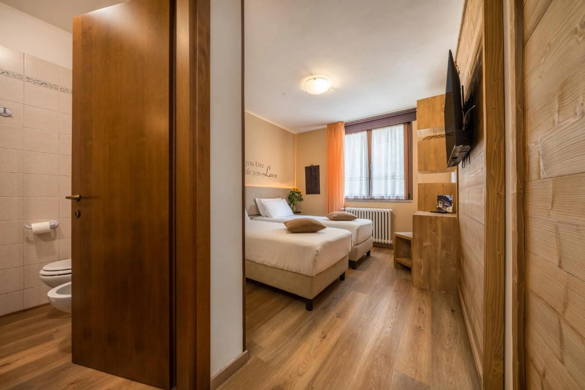 Bedroom, Bed in Hotel Oasi Verde