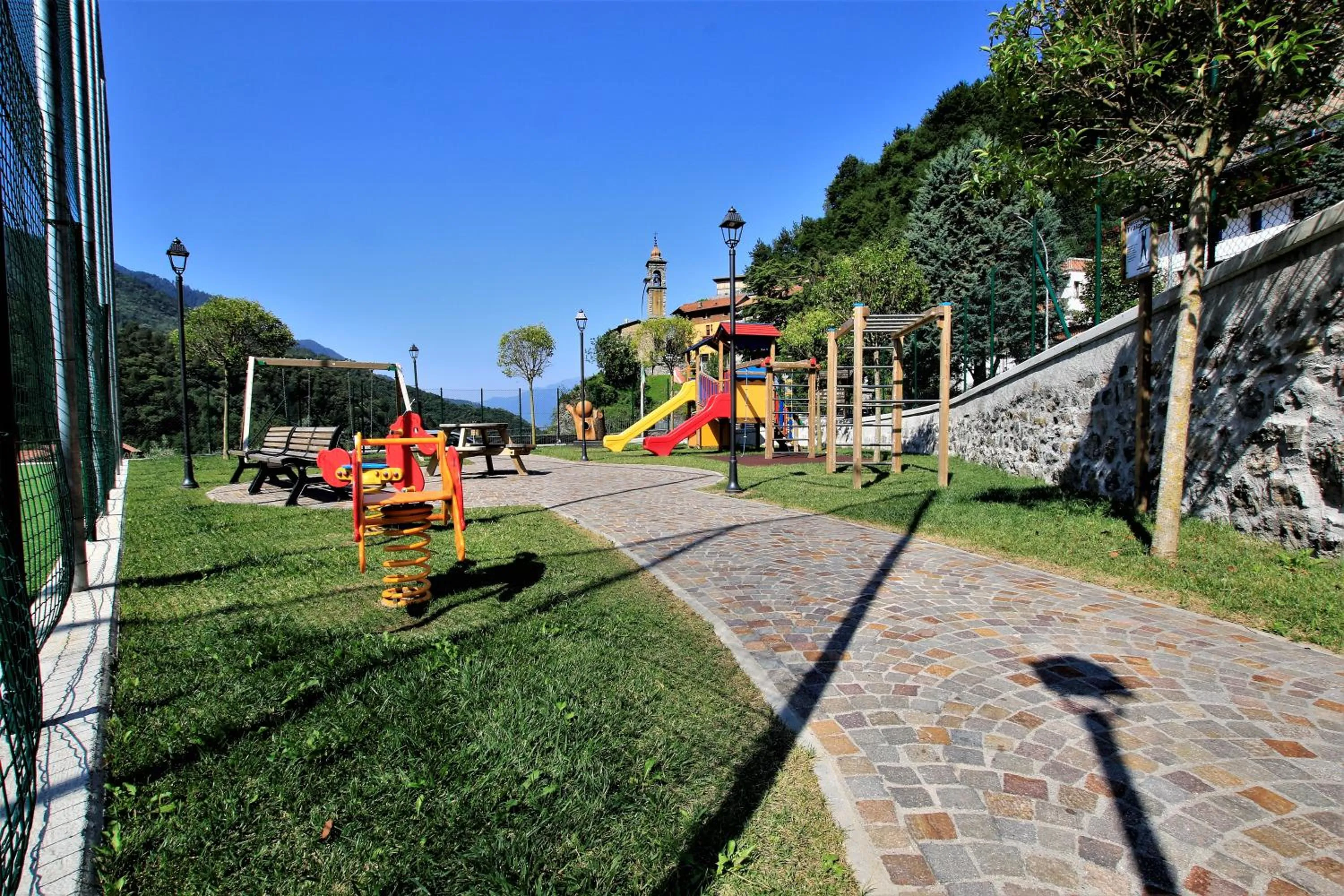 Children play ground in Hotel Oasi Verde