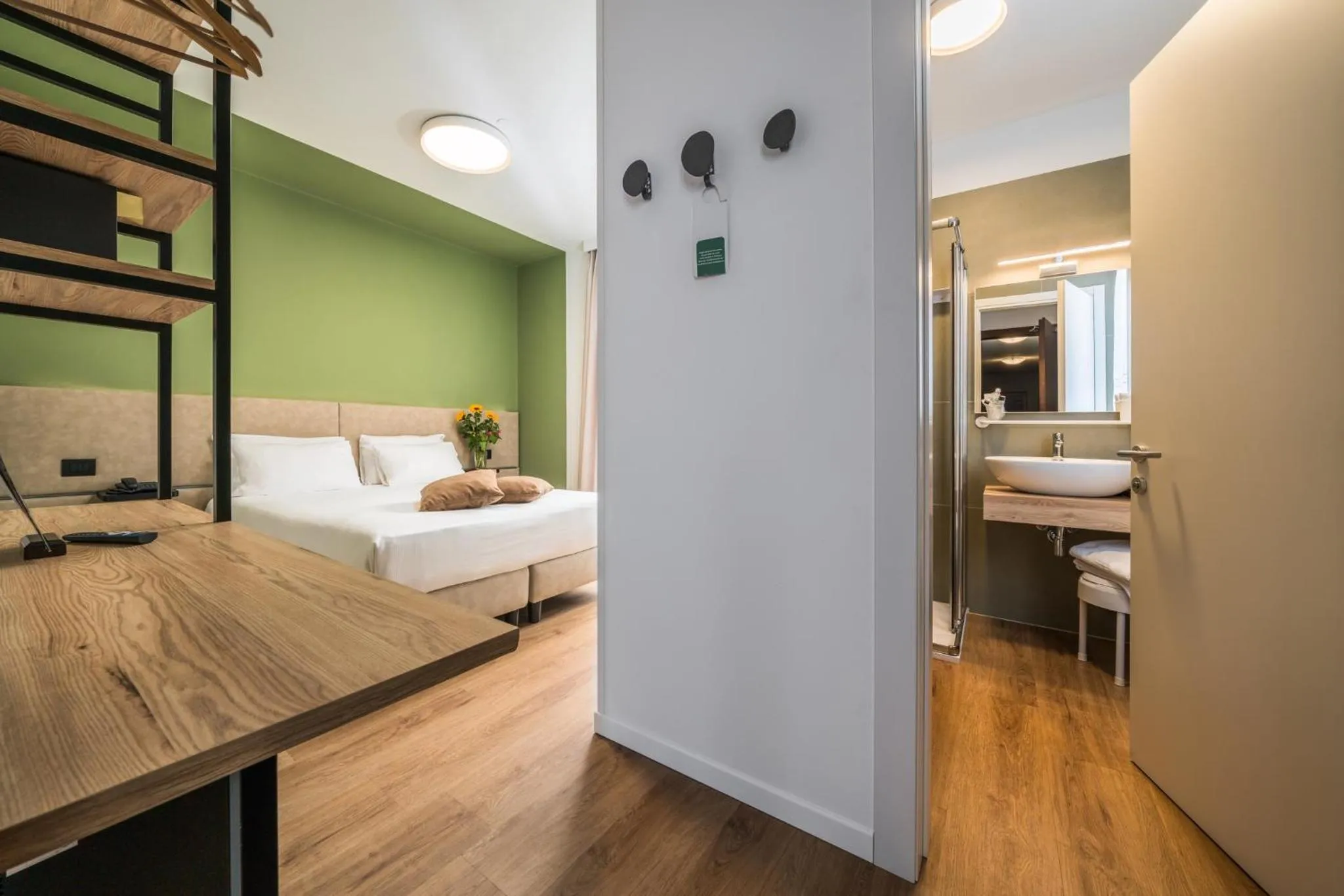 Bedroom, Bed in Hotel Oasi Verde