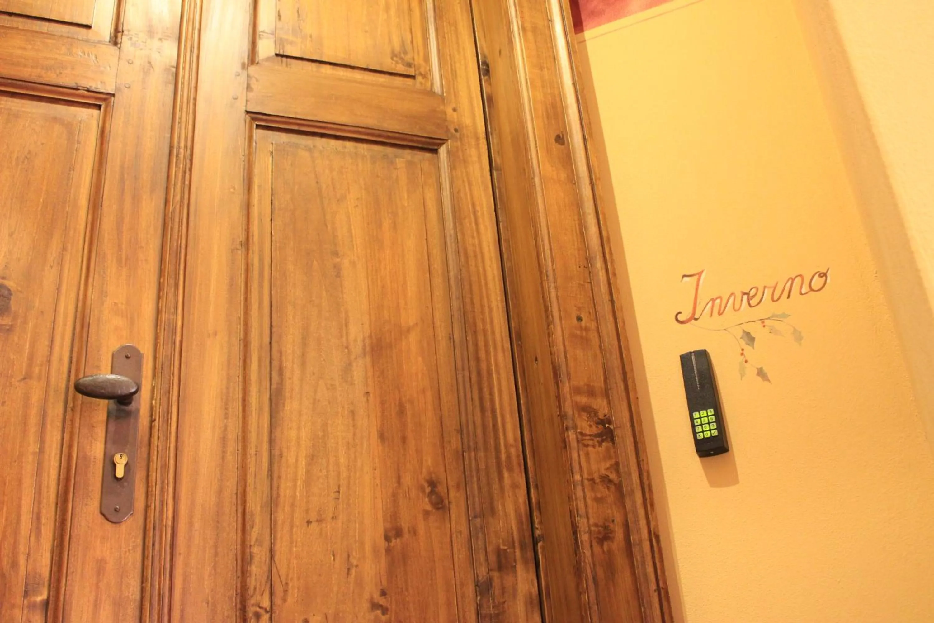 Decorative detail in Dimora Cortese