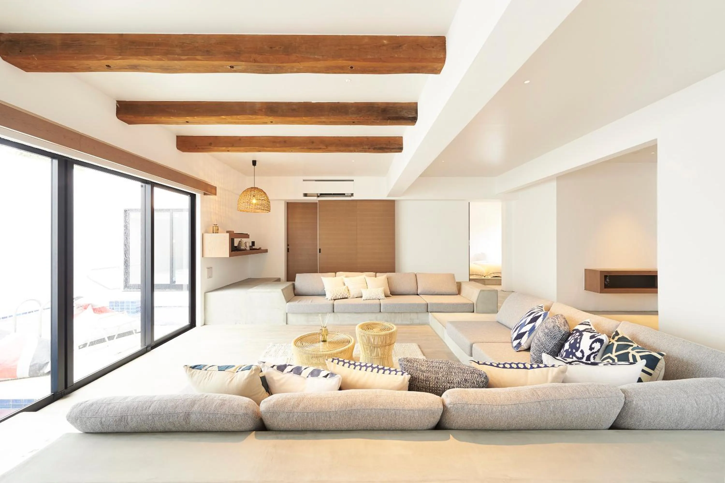 Living room in Grand Bleu Gamin