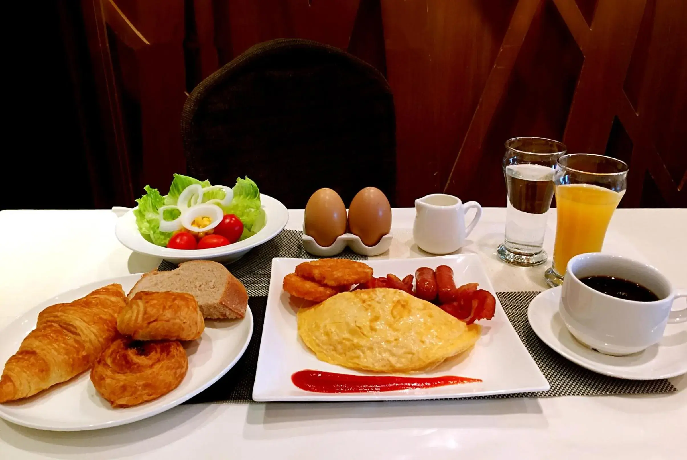 Breakfast in Nathan Hotel Breakfast in Nathan Hotel