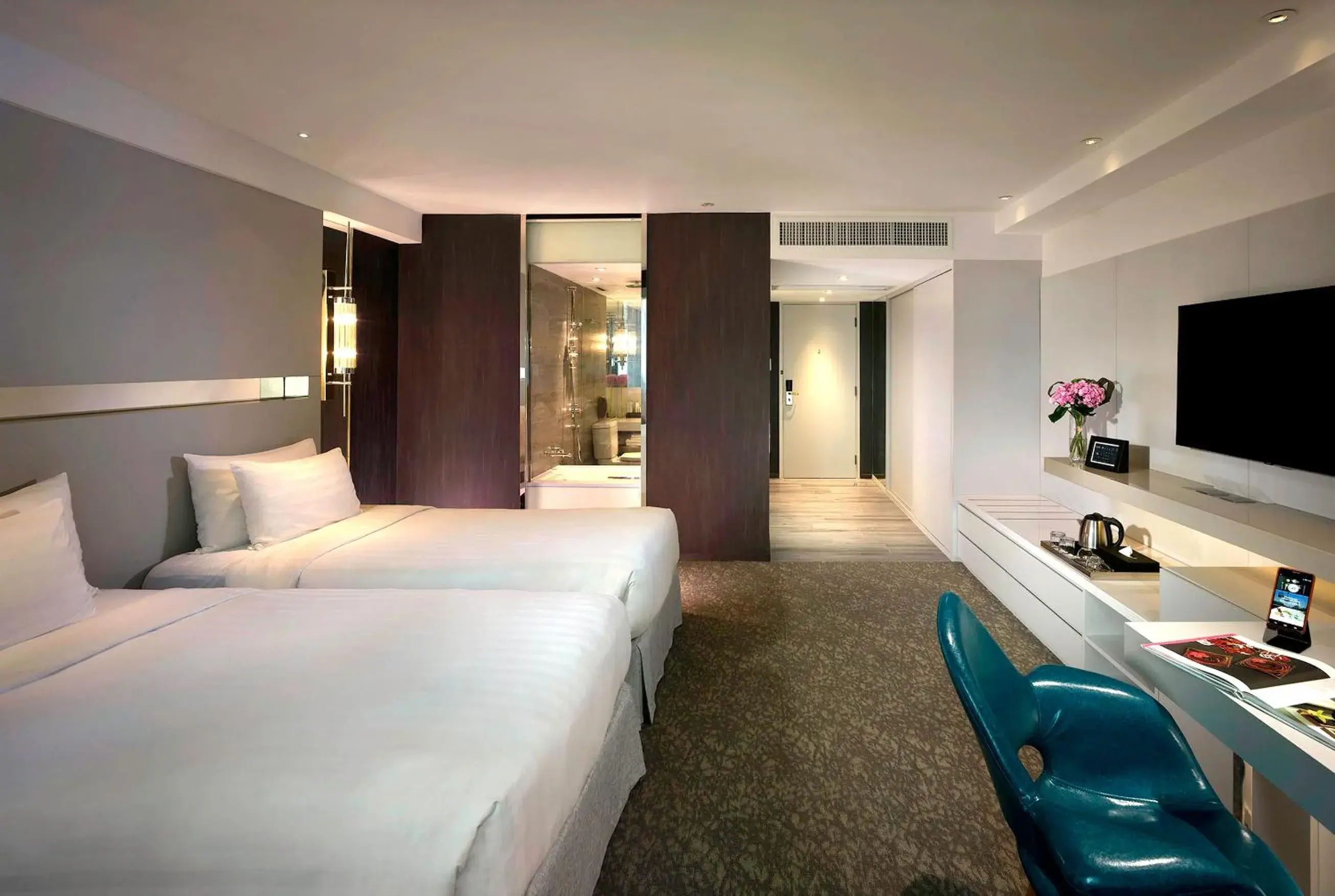 Bed in Nathan Hotel Bed in Nathan Hotel