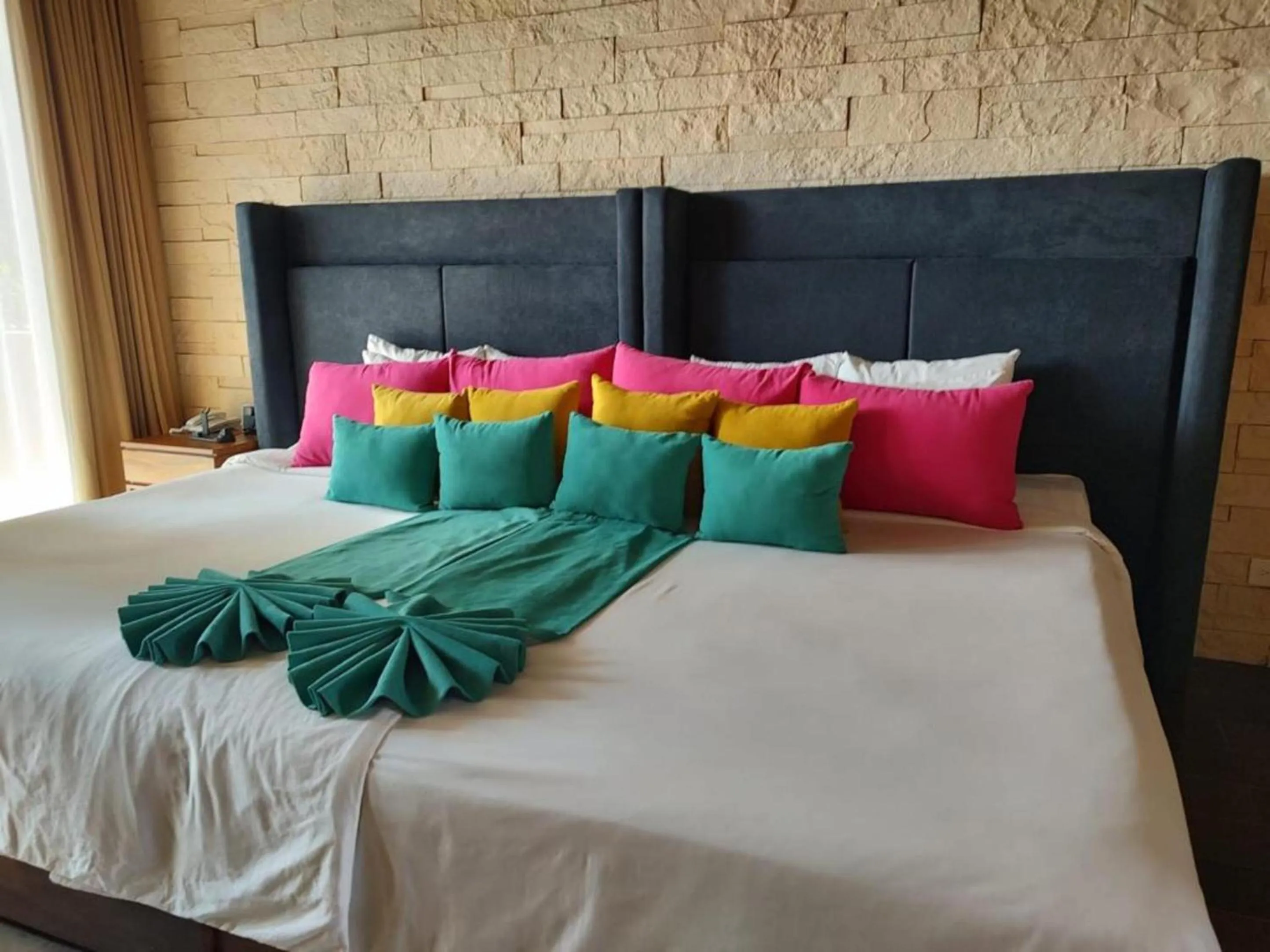 Bed in Hotel Beló Isla Mujeres - All Inclusive - Sargassum Free