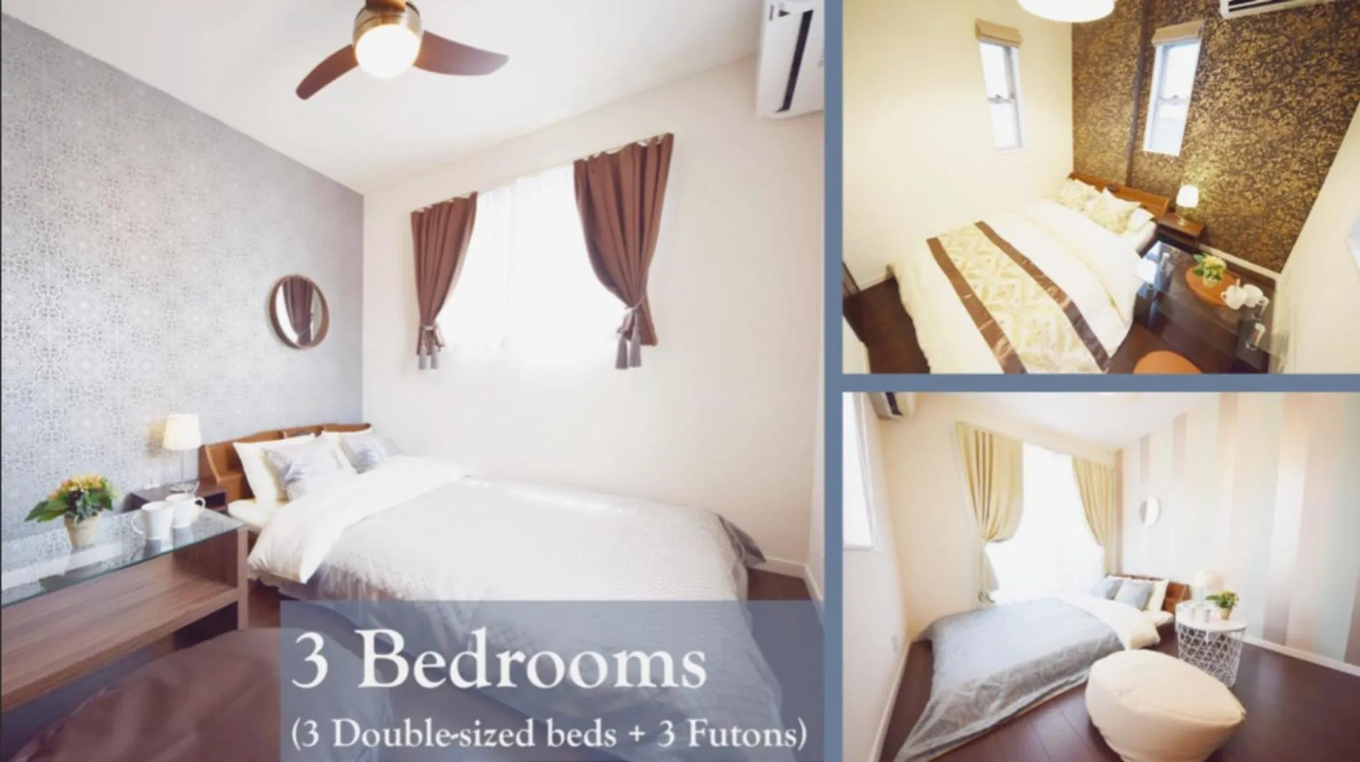 Bed in FINOA Residential Suite Kagurazaka